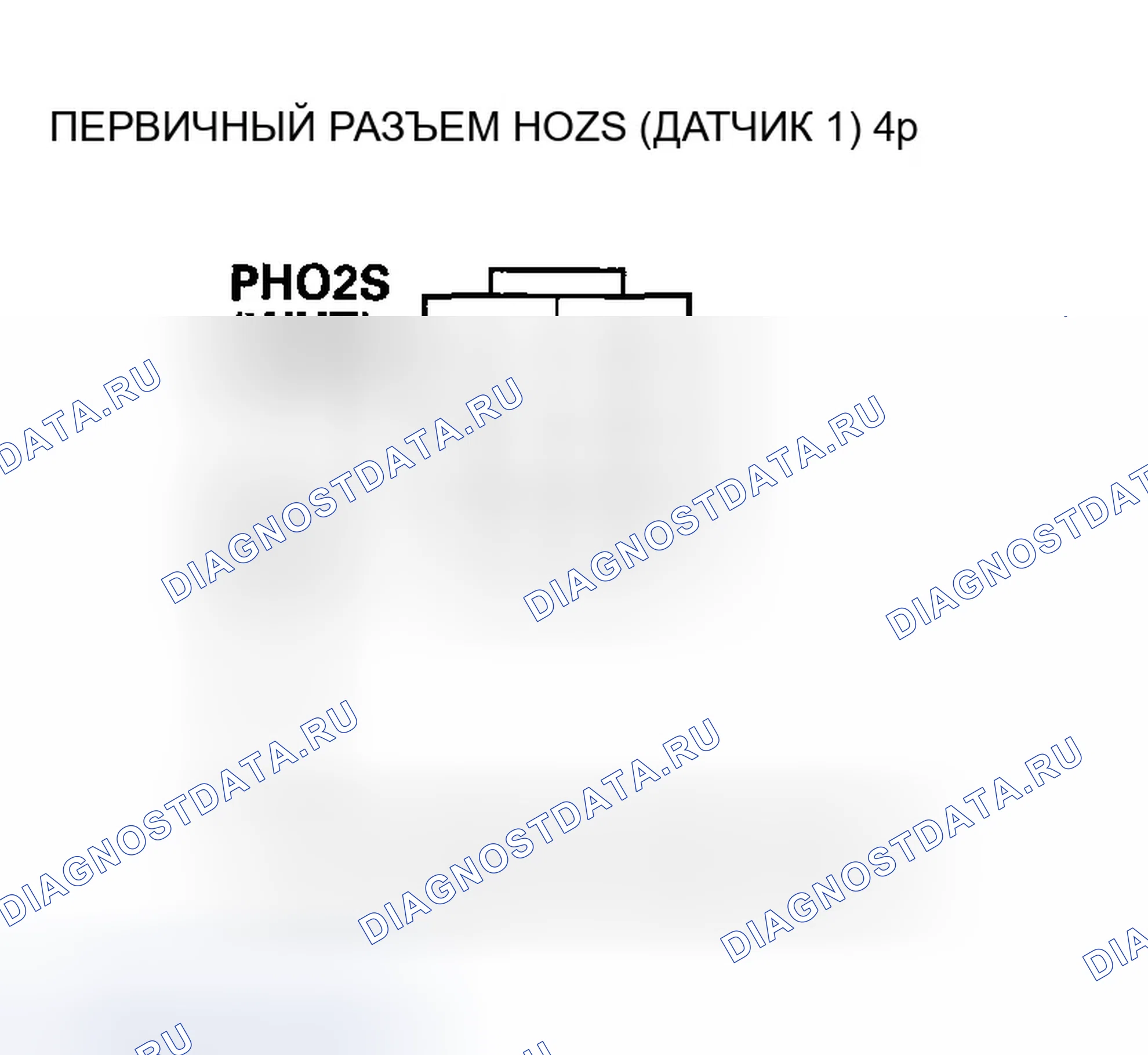 Рис. 114: расшифровка кода ошибки P2195: Первичный подогреваемый кислородный датчик (датчик 1) Цепь низкого напряжения (модель 2004 года). Honda S2000 AP1