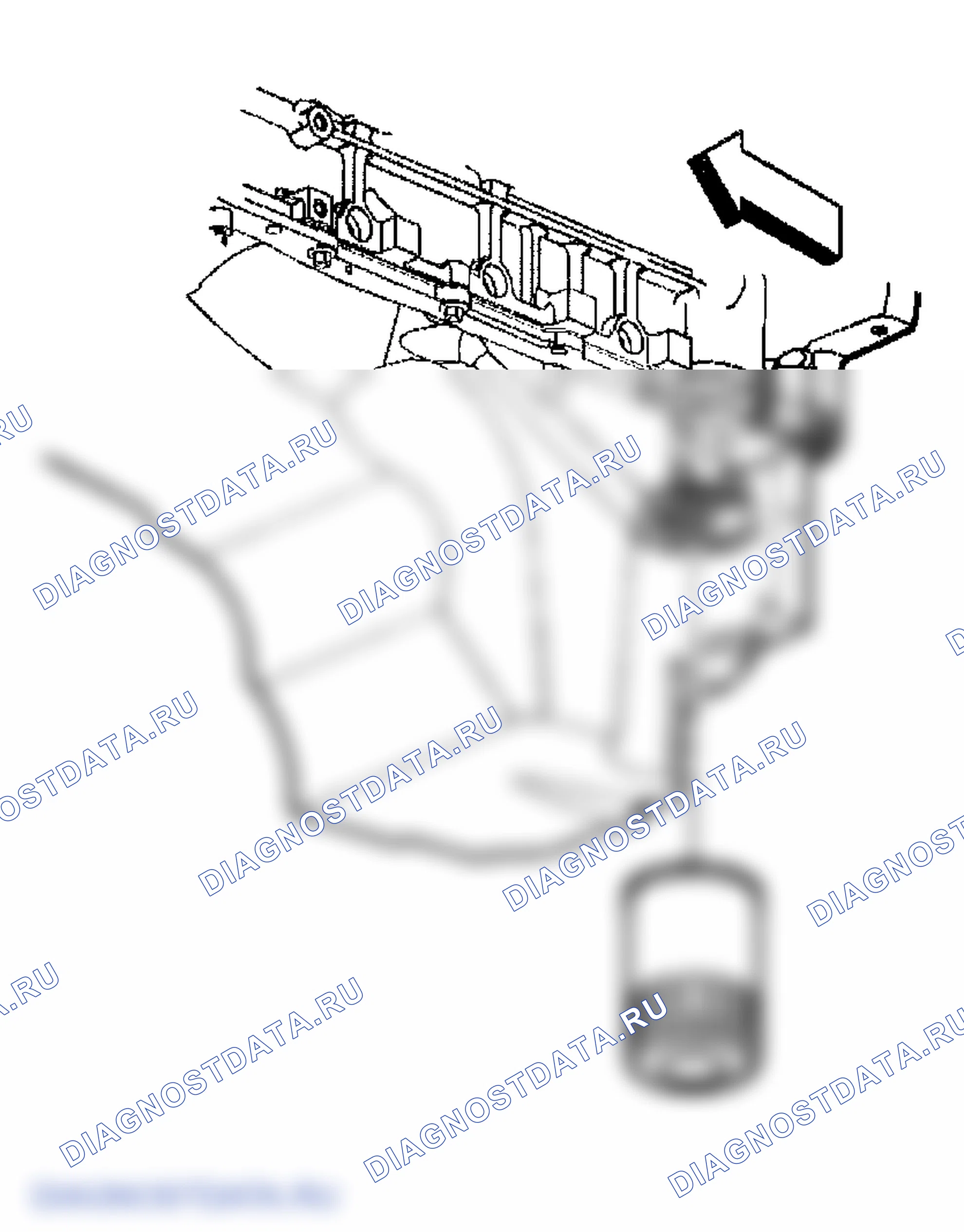 Рис. 1119: Процедура установки. GMC Savana Special G3500 