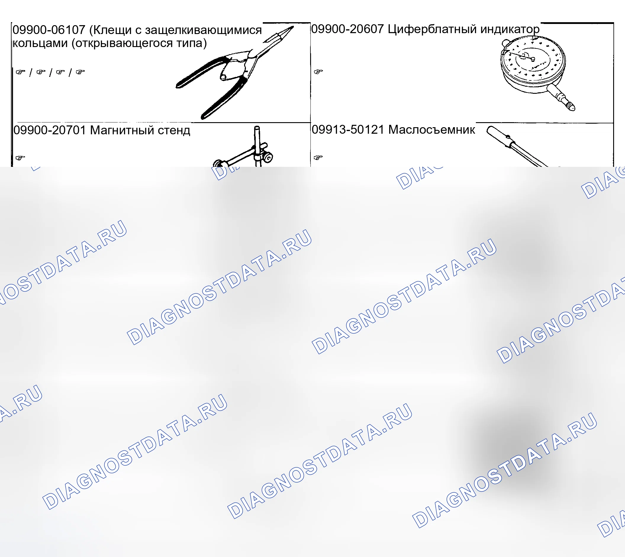 Рис. 116: Специальный инструмент. Suzuki Aerio I
