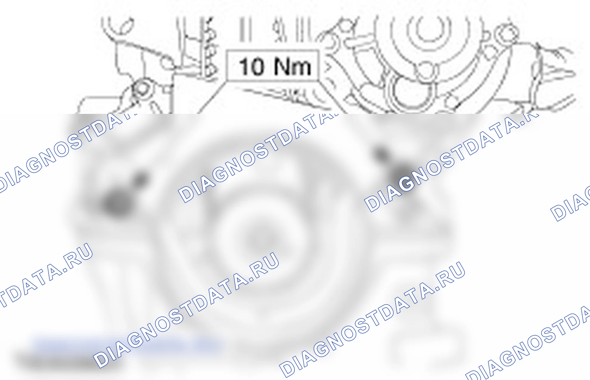 Сборка двигателя. Ford Transit Connect I