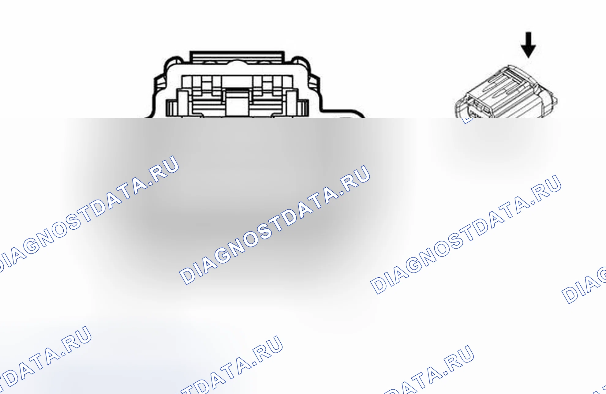 Рис. 9: Q38 Корпус дроссельной заслонки. Chevrolet Spark M300