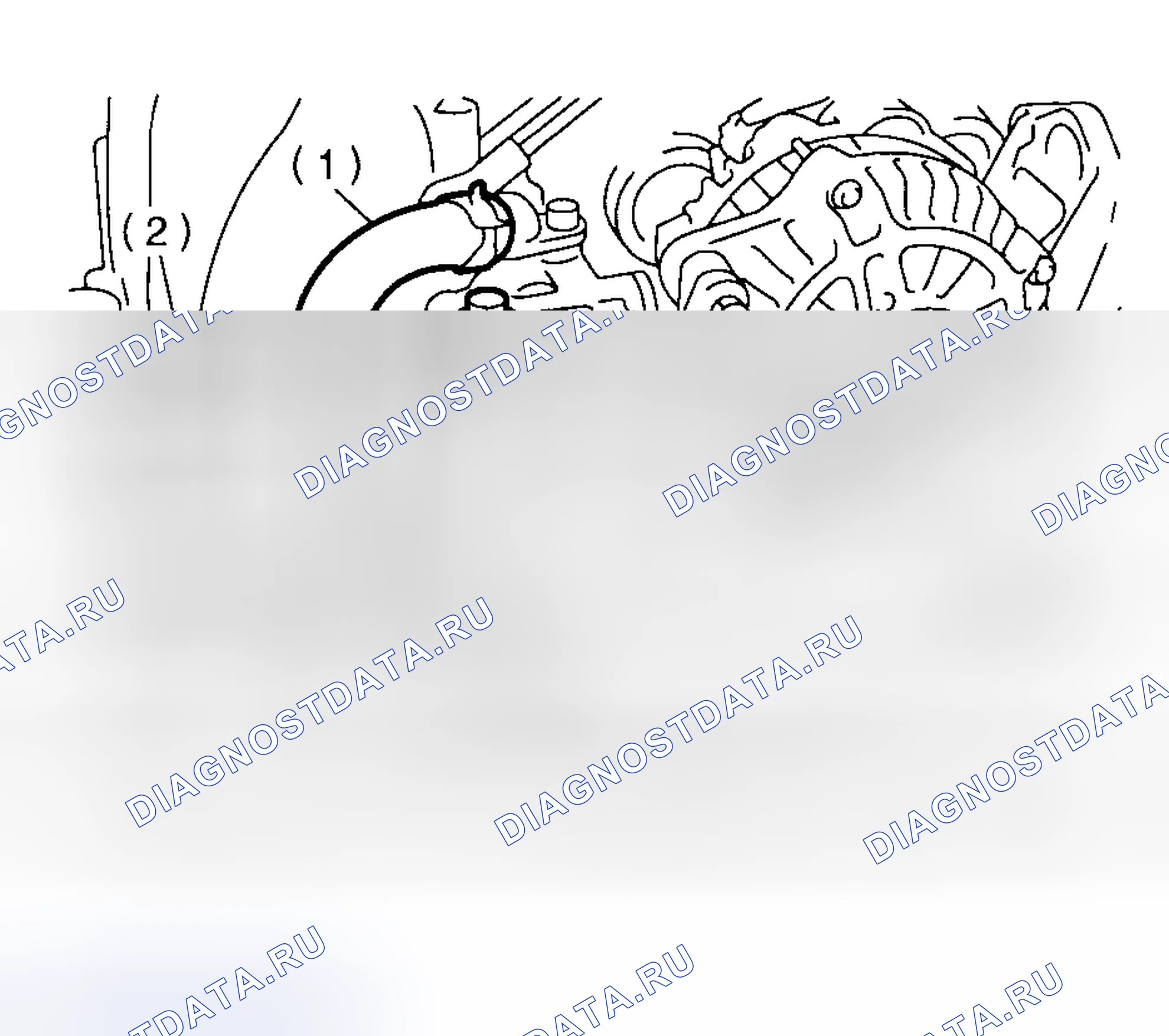 Рис. 49: 3,0 л МОДЕЛЬ. Subaru Legacy BE/BH/BT