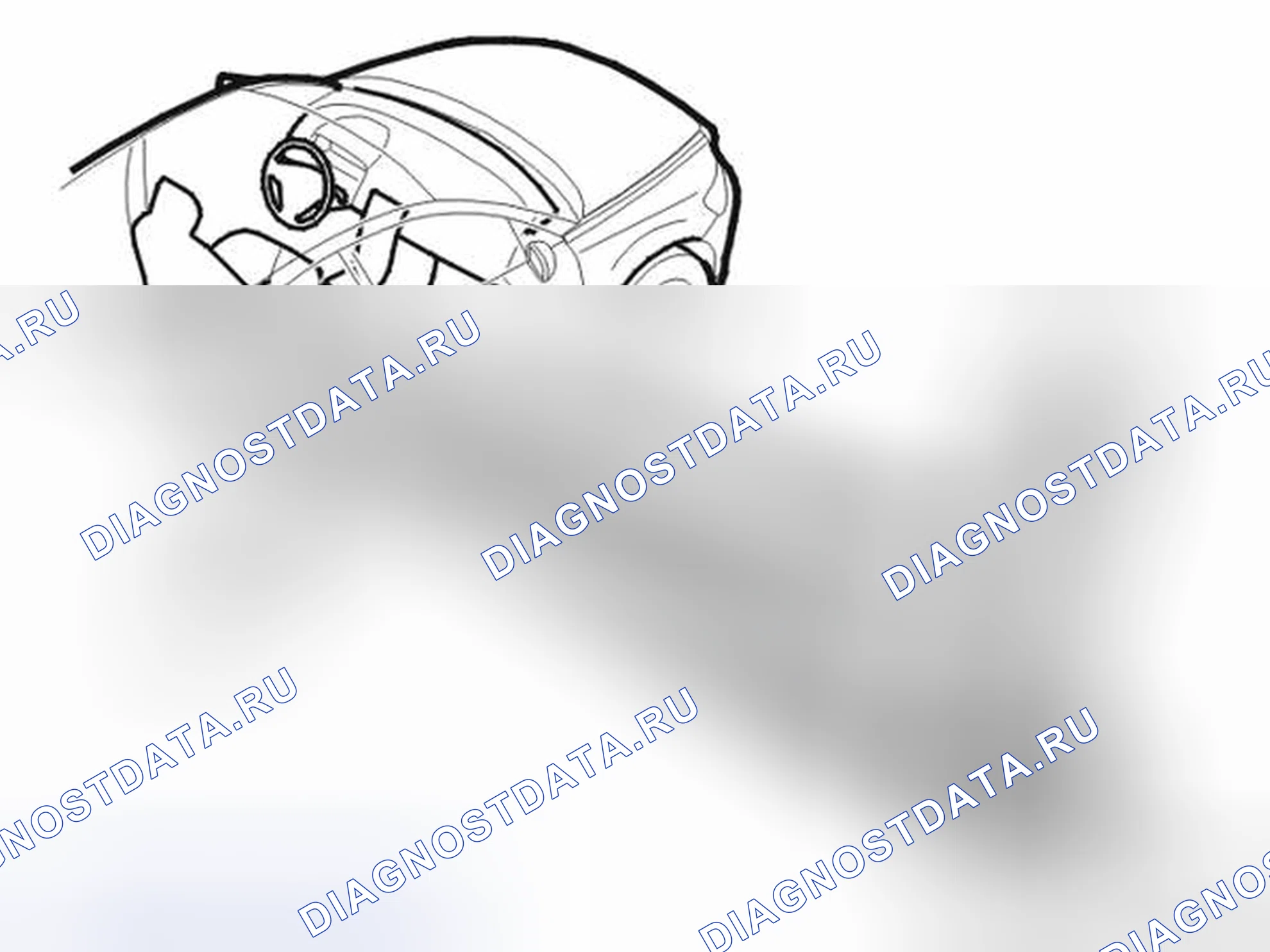 Рис. 114: 11. ДАТЧИК НАТЯЖЕНИЯ РЕМНЯ (BTS). Volvo V50 I рестайлинг