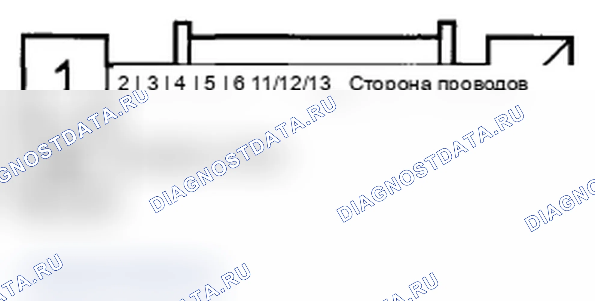 Рис. 213: РАЗЪЕМ АУДИОБЛОКА B (14P). Acura TL IV рестайлинг