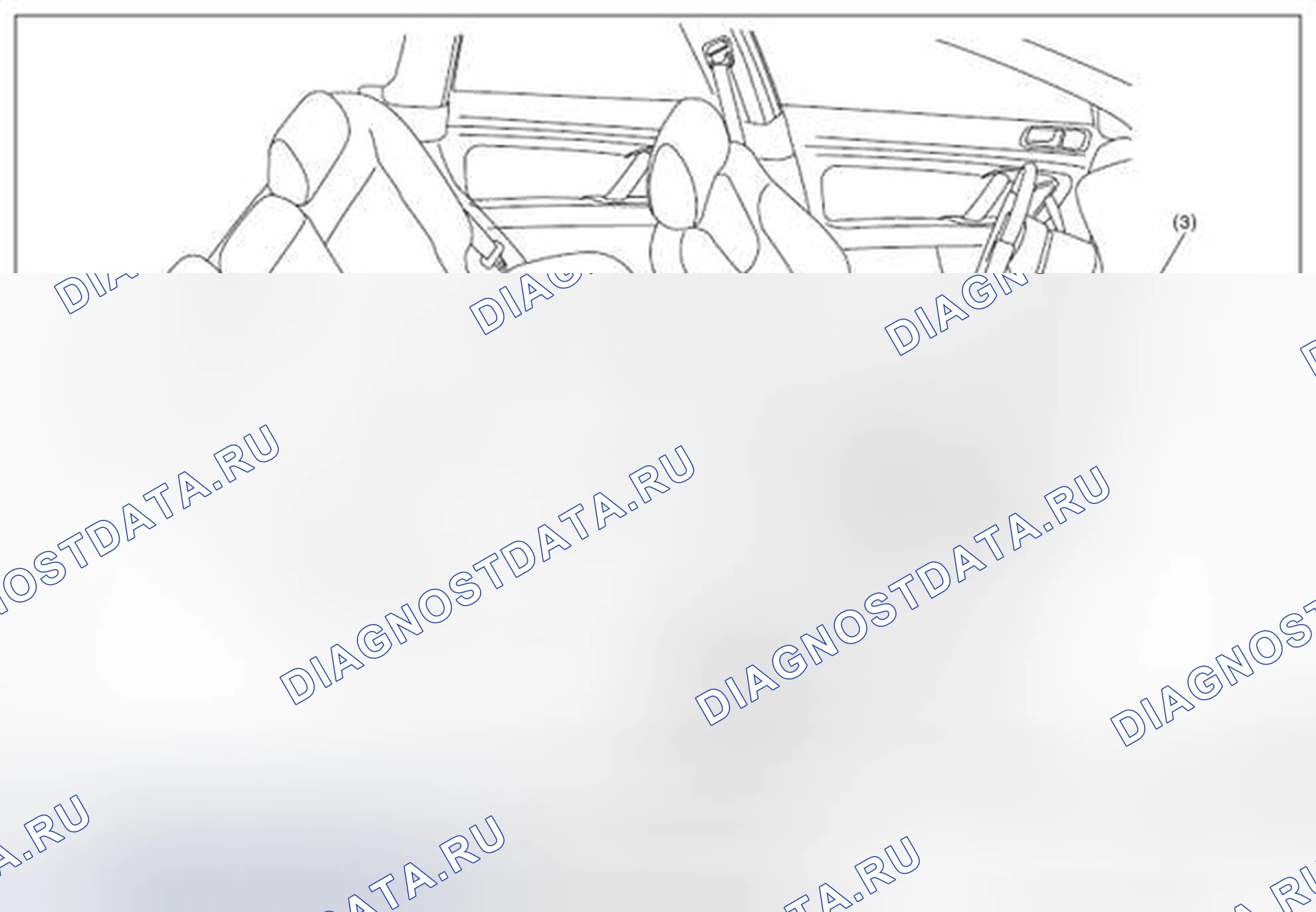 Рис. 320: РАСПОЛОЖЕНИЕ. Subaru Impreza GK