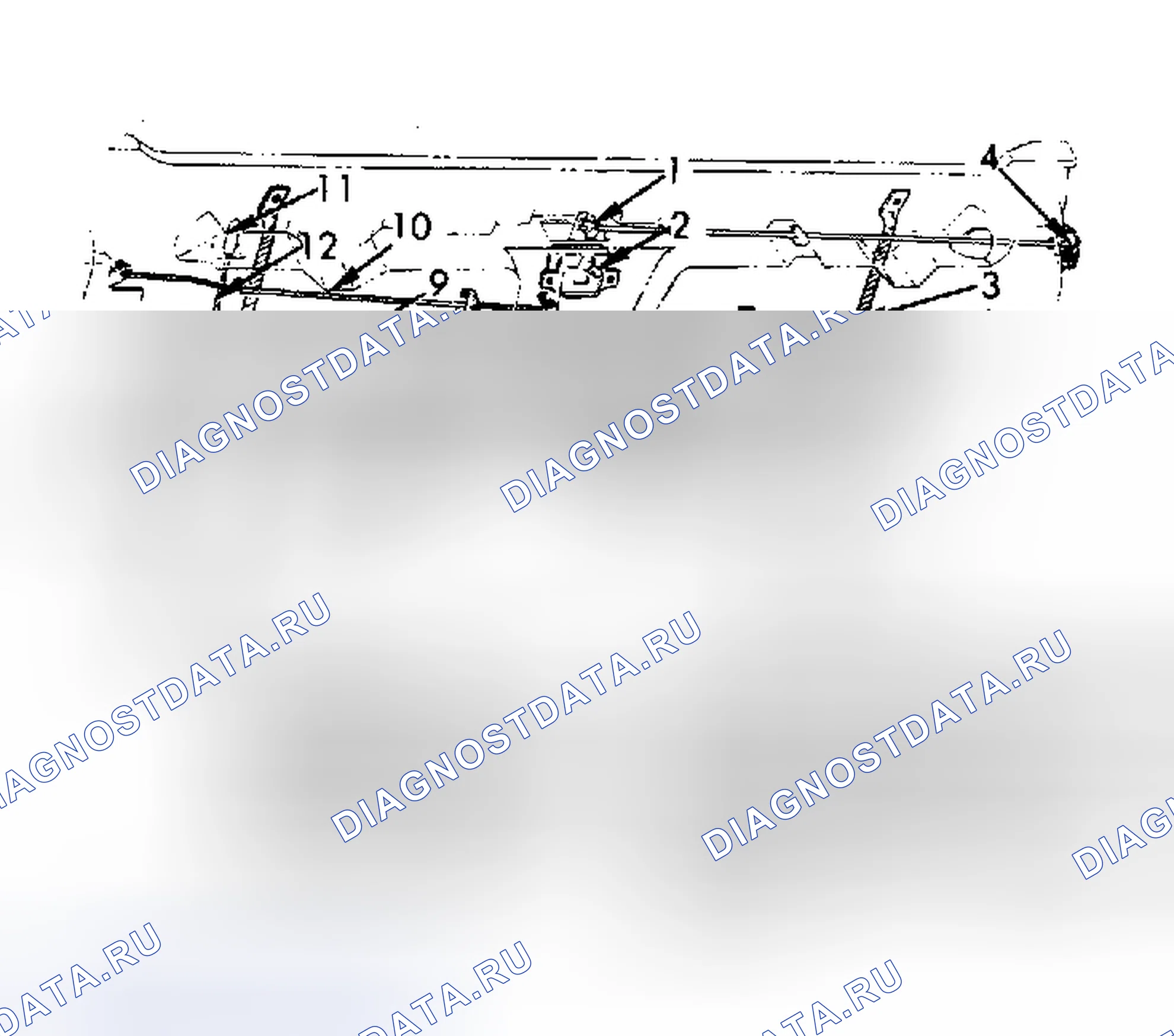 Рис. 5: Компоненты окна задней двери с электроприводом. Chevrolet Impala VI