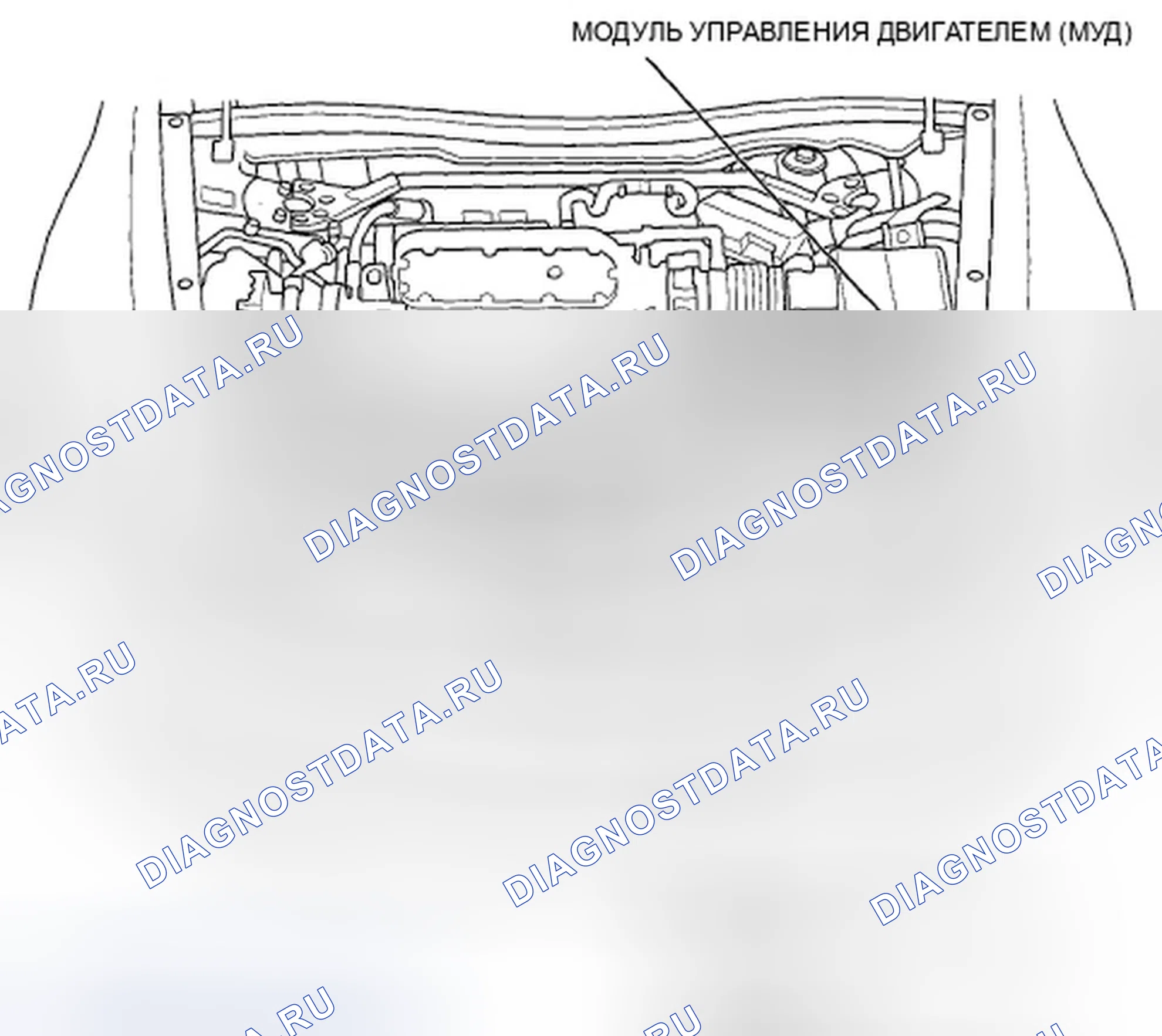 Рис. 2: Индекс расположения компонентов. Honda Accord VIII