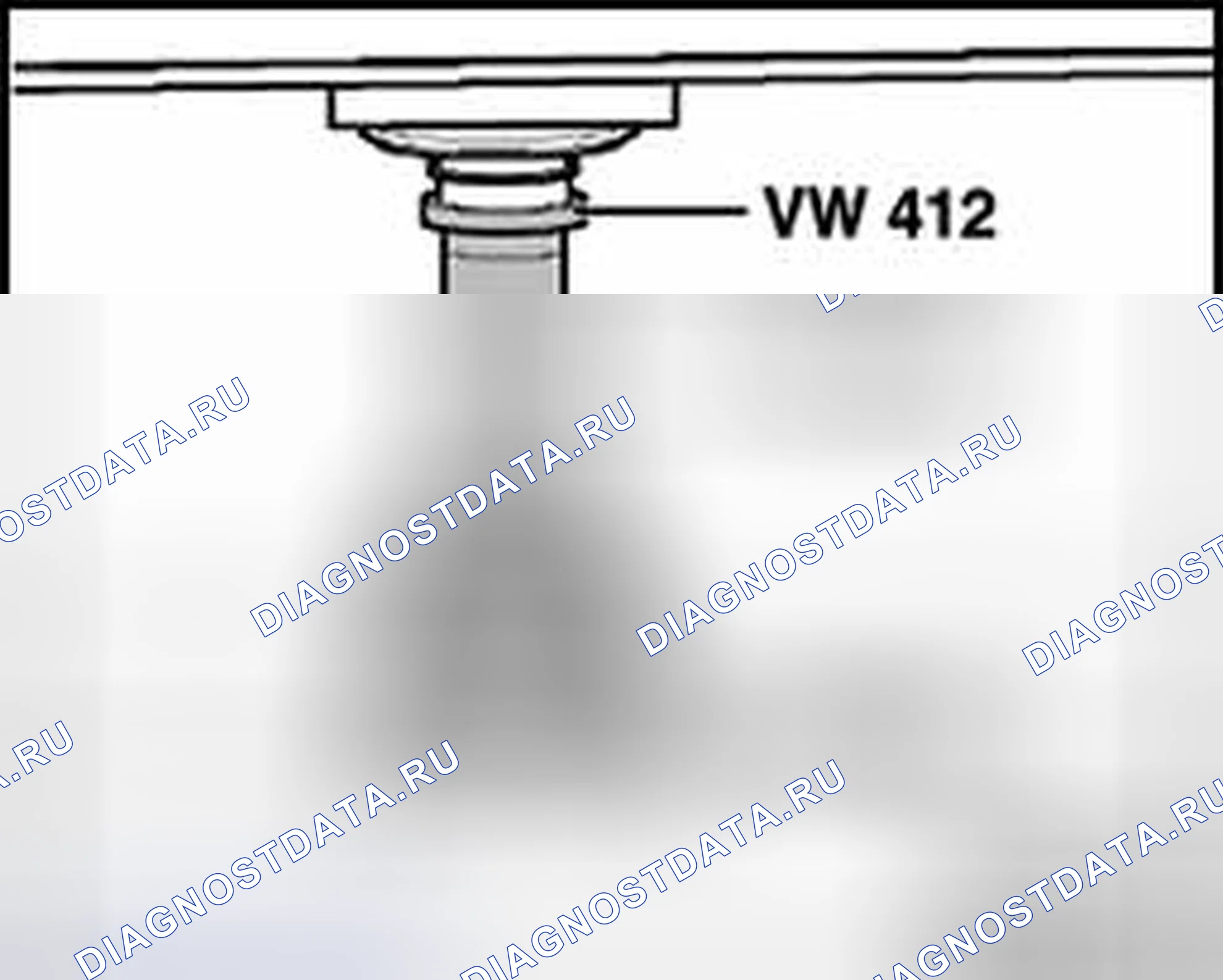 Рис. 266: Установка. Volkswagen Passat B5