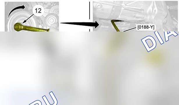 Снятие - установка: ремень ГРМ — b1eg0qxd. Peugeot 508 I