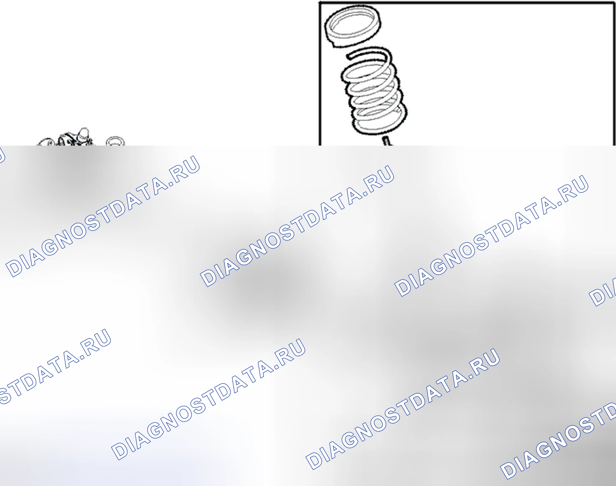 Рис. 15: Задняя подвеска. Volvo S80 I