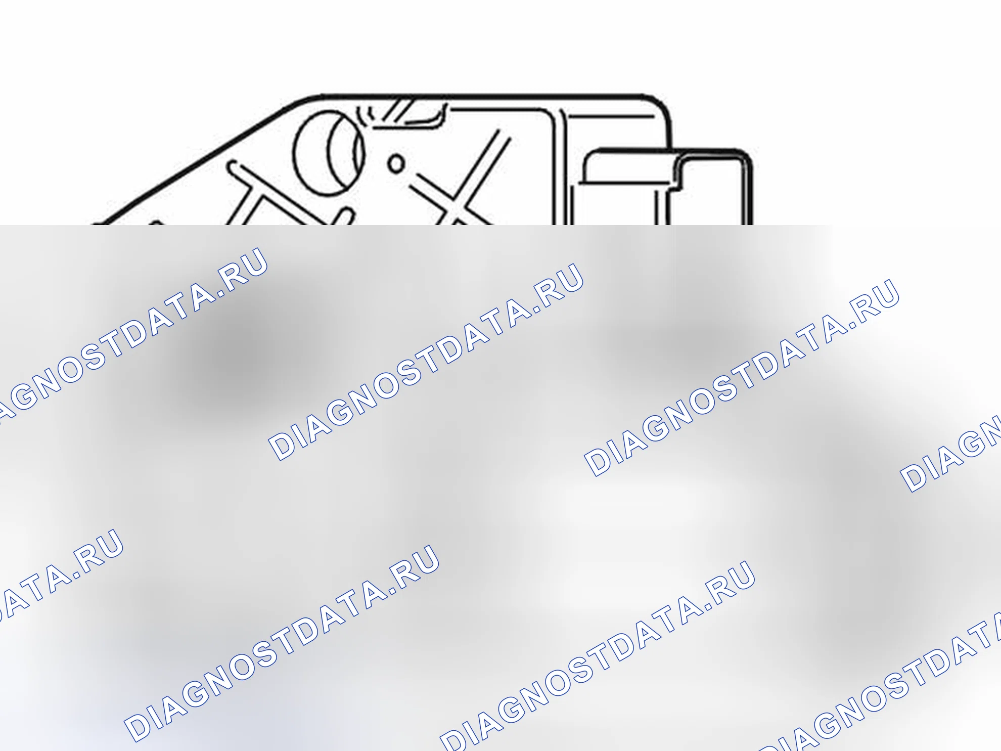 Рис. 640: АВАРИЙНОЕ ОТКРЫТИЕ СОЛНЕЧНОЙ КРЫШИ. Volvo S40 II