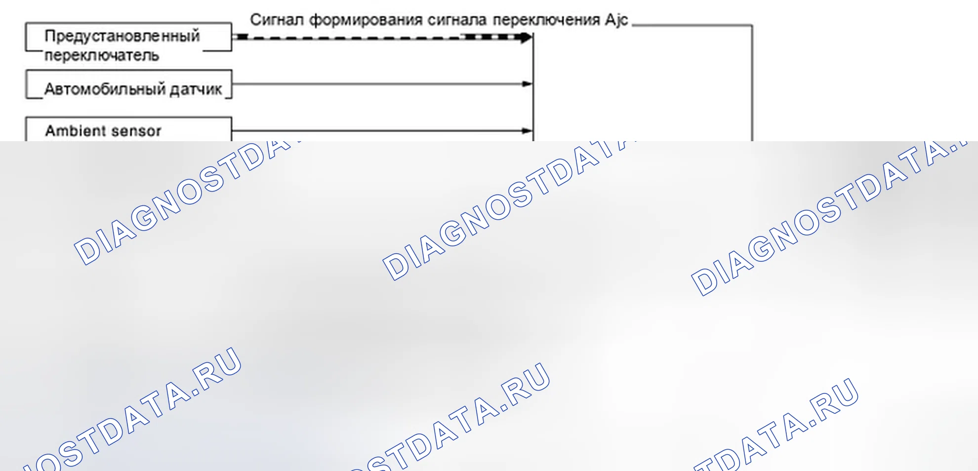 Рис. 65: Схема системы. Infiniti G37 IV рестайлинг