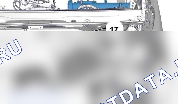 Снятие - установка: приборная панель — c4ap1w9d. Peugeot Expert II