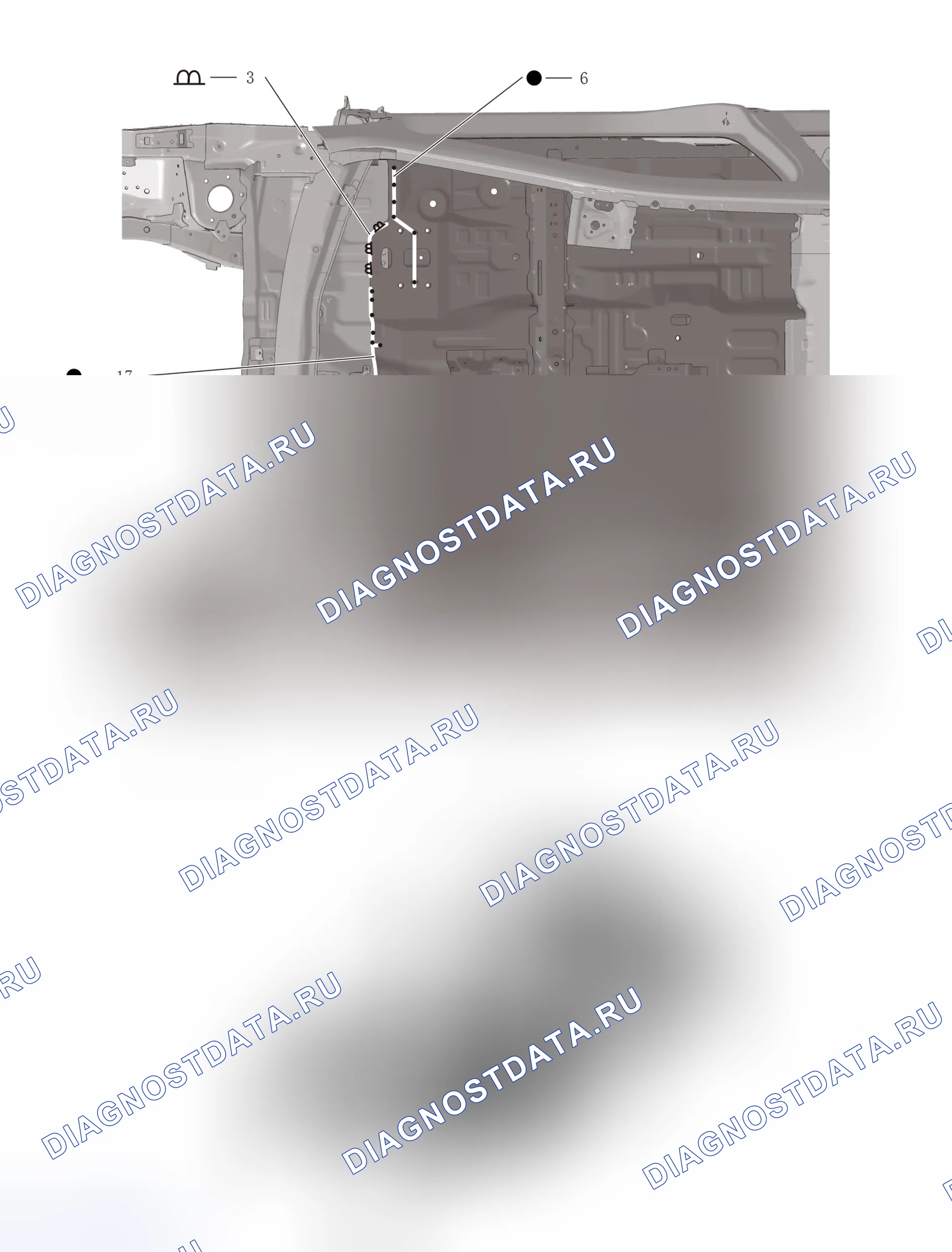 Передняя напольная установка — Wey Vv6. Wey VV6 I