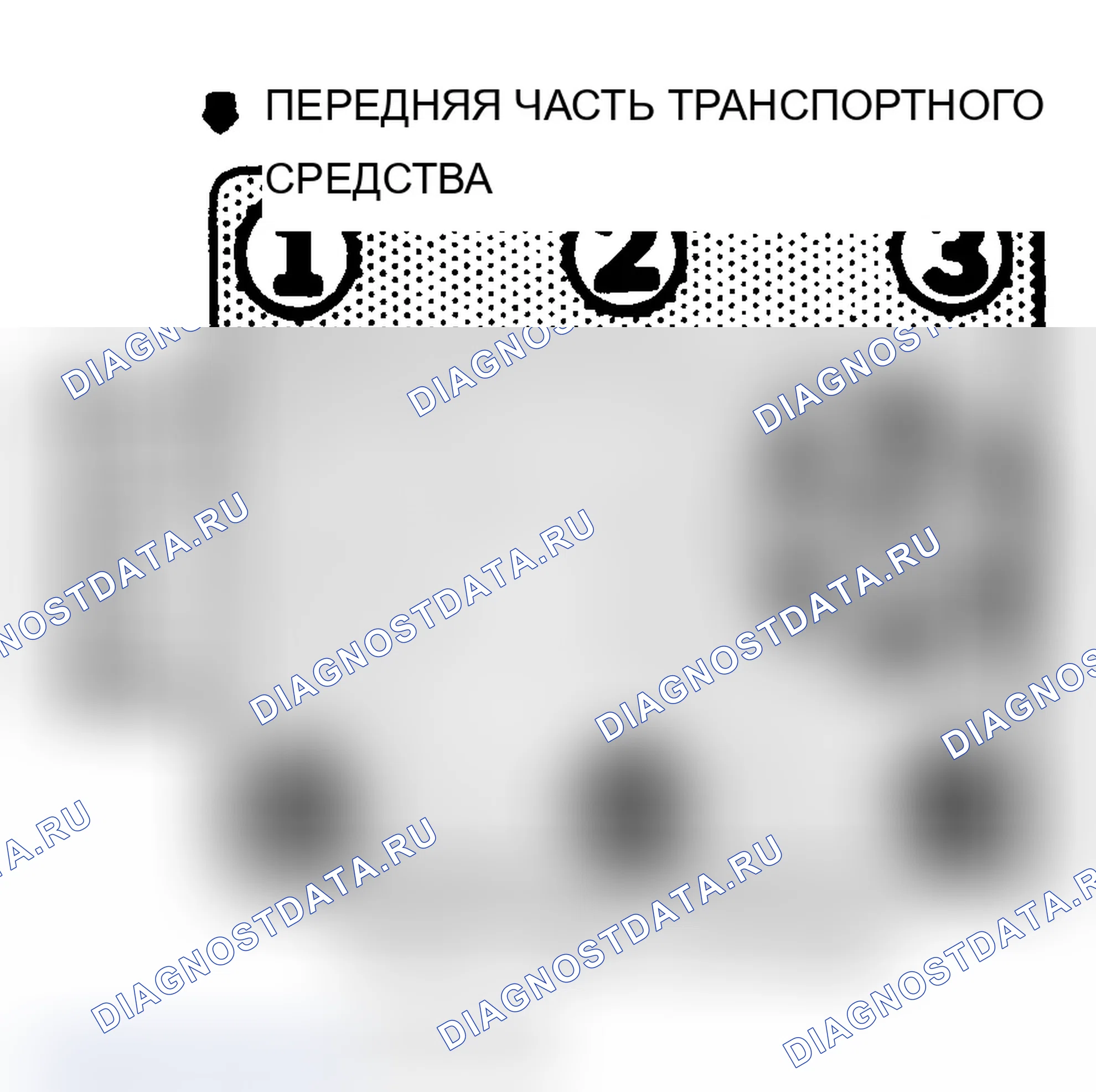 Рис. 4: 3.0L порядок работы цилиндров и метки времени. Mercury Sable I