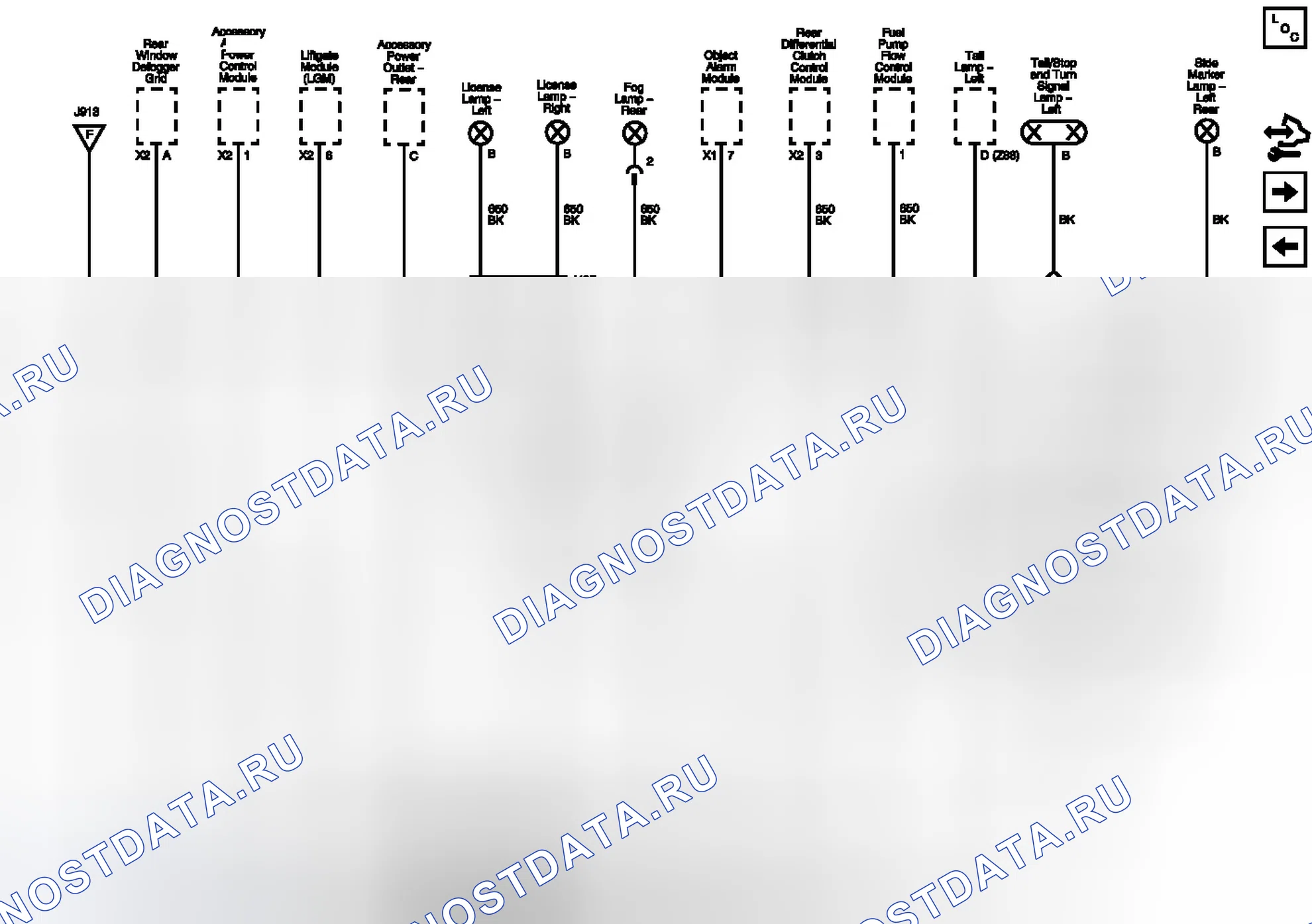 Рис. 74: G401 (1 из 2). Buick Enclave I