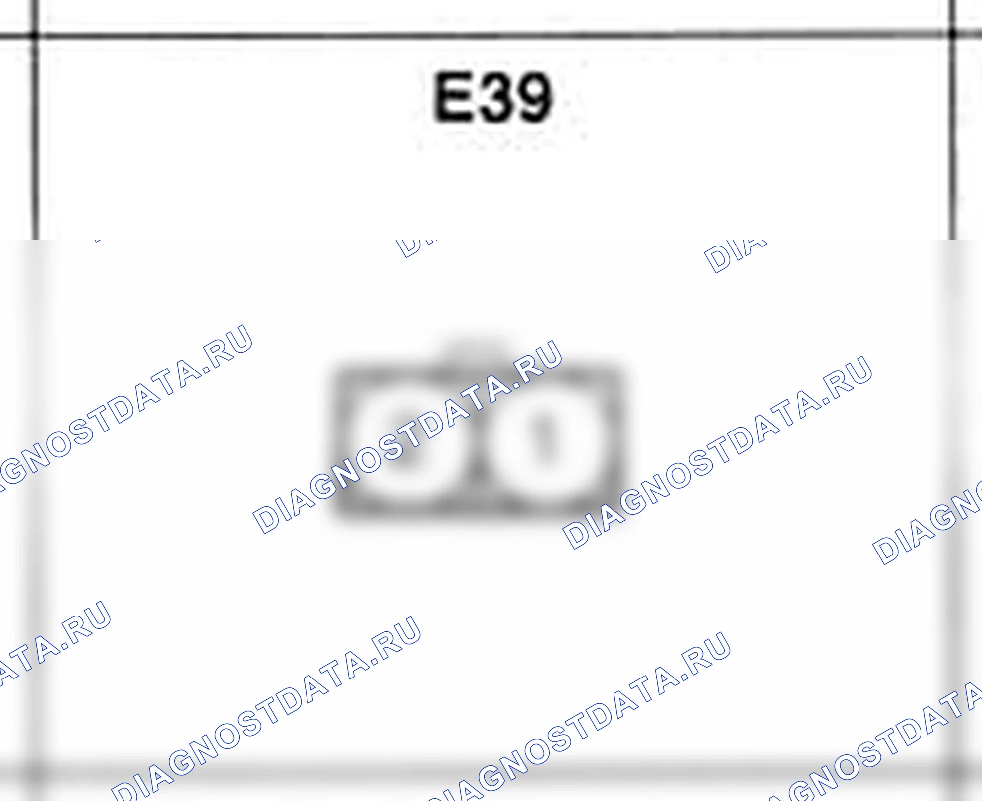 Распиновка разъёма E39 — жгута двигателя. Hyundai Atos MX