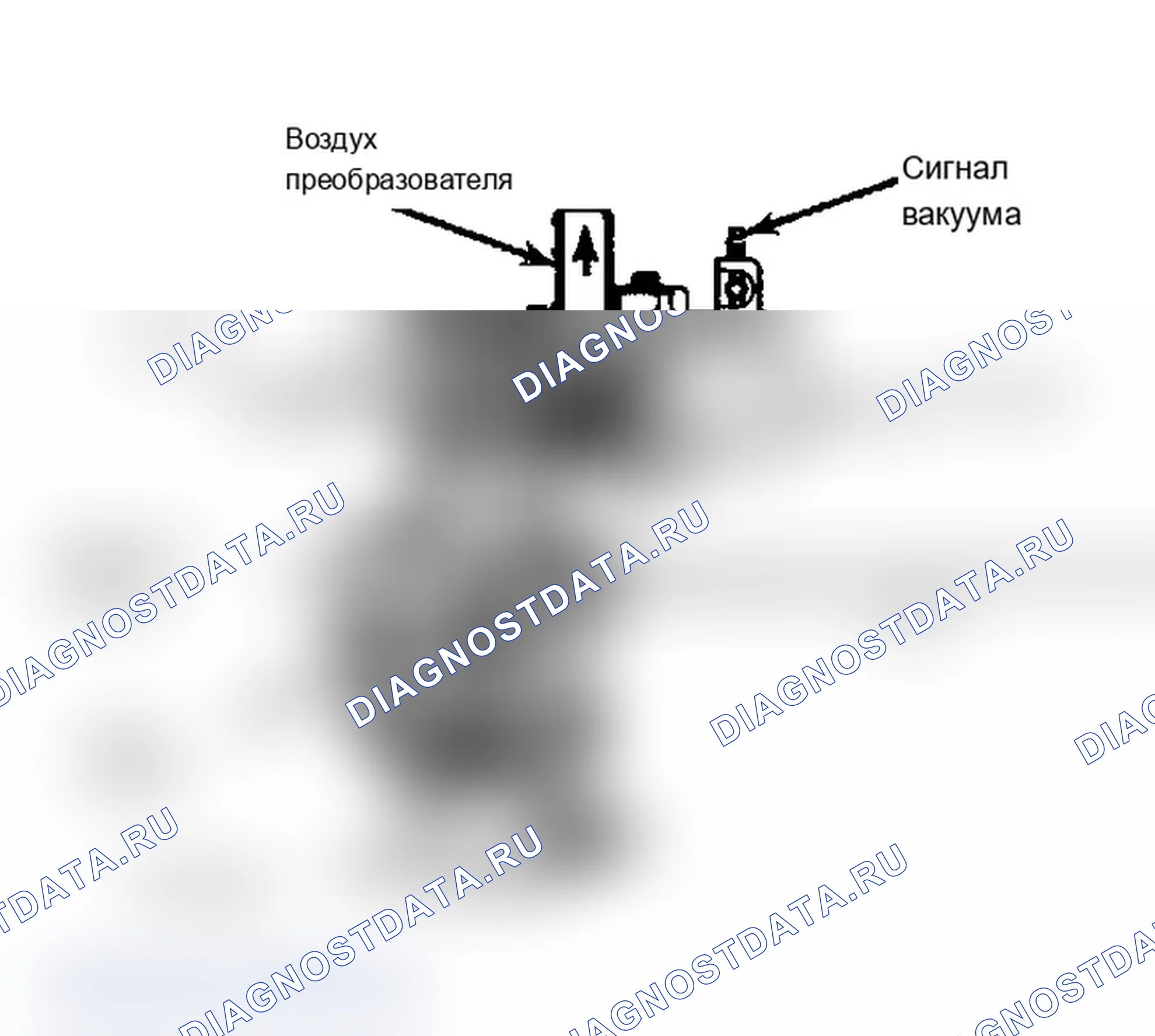 Рис. 30: ЭЛЕКТРИЧЕСКИЙ ОТВОДНОЙ/ЭЛЕКТРИЧЕСКИЙ ВОЗДУШНЫЙ ПЕРЕКЛЮЧАЮЩИЙ КЛАПАН (EDES). Cadillac Brougham I