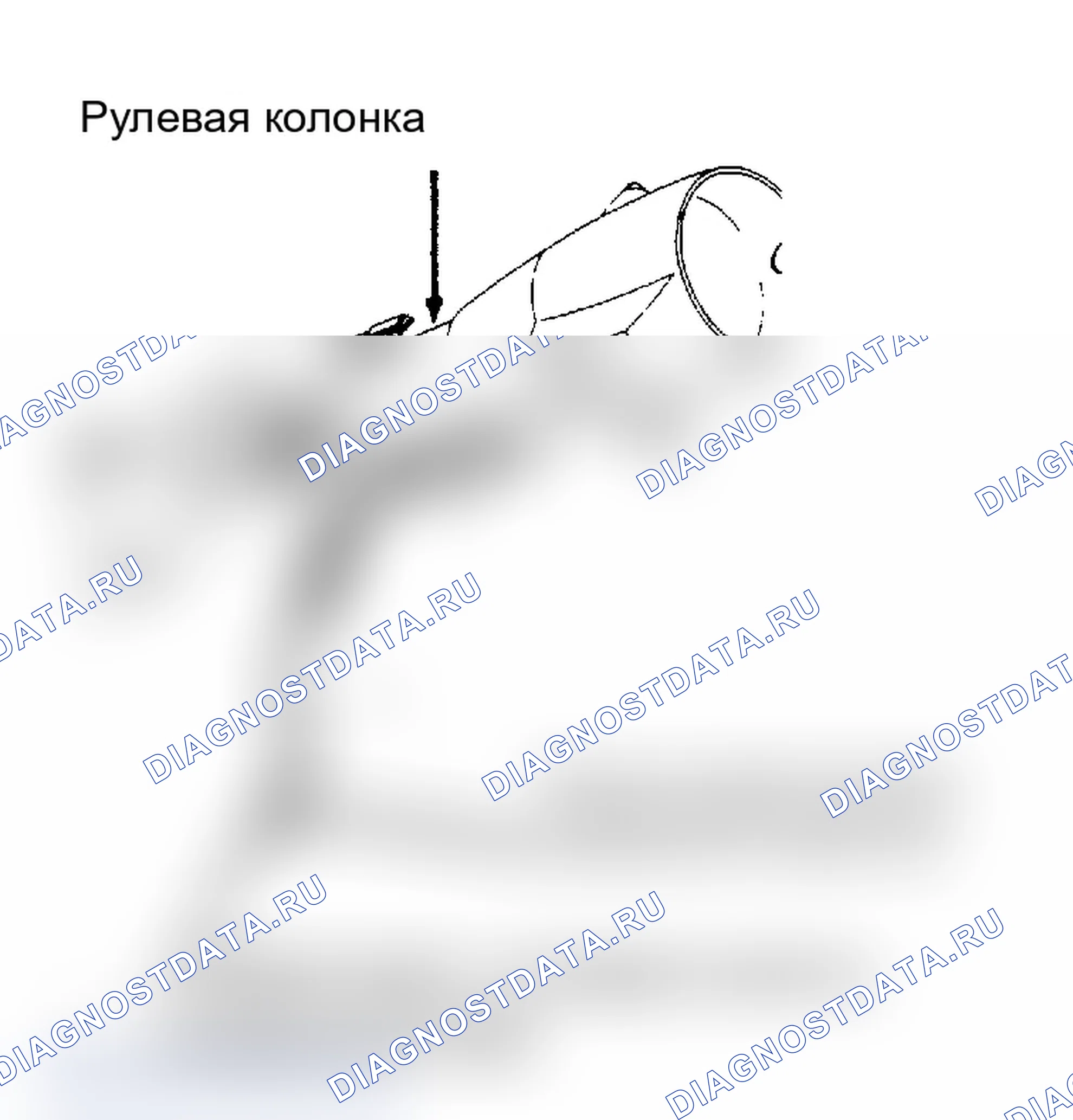 Рис. 173: SP5 (2 из 2) - Вид разъема переключателя управления скоростью. Dodge Dakota Shelby 