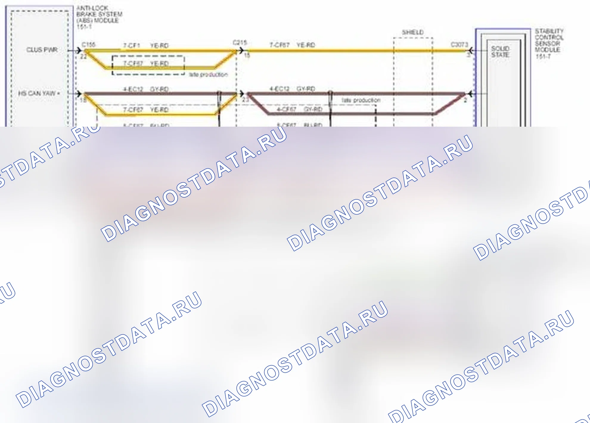 Рис. 312: С IVD. Ford Transit Connect I рестайлинг