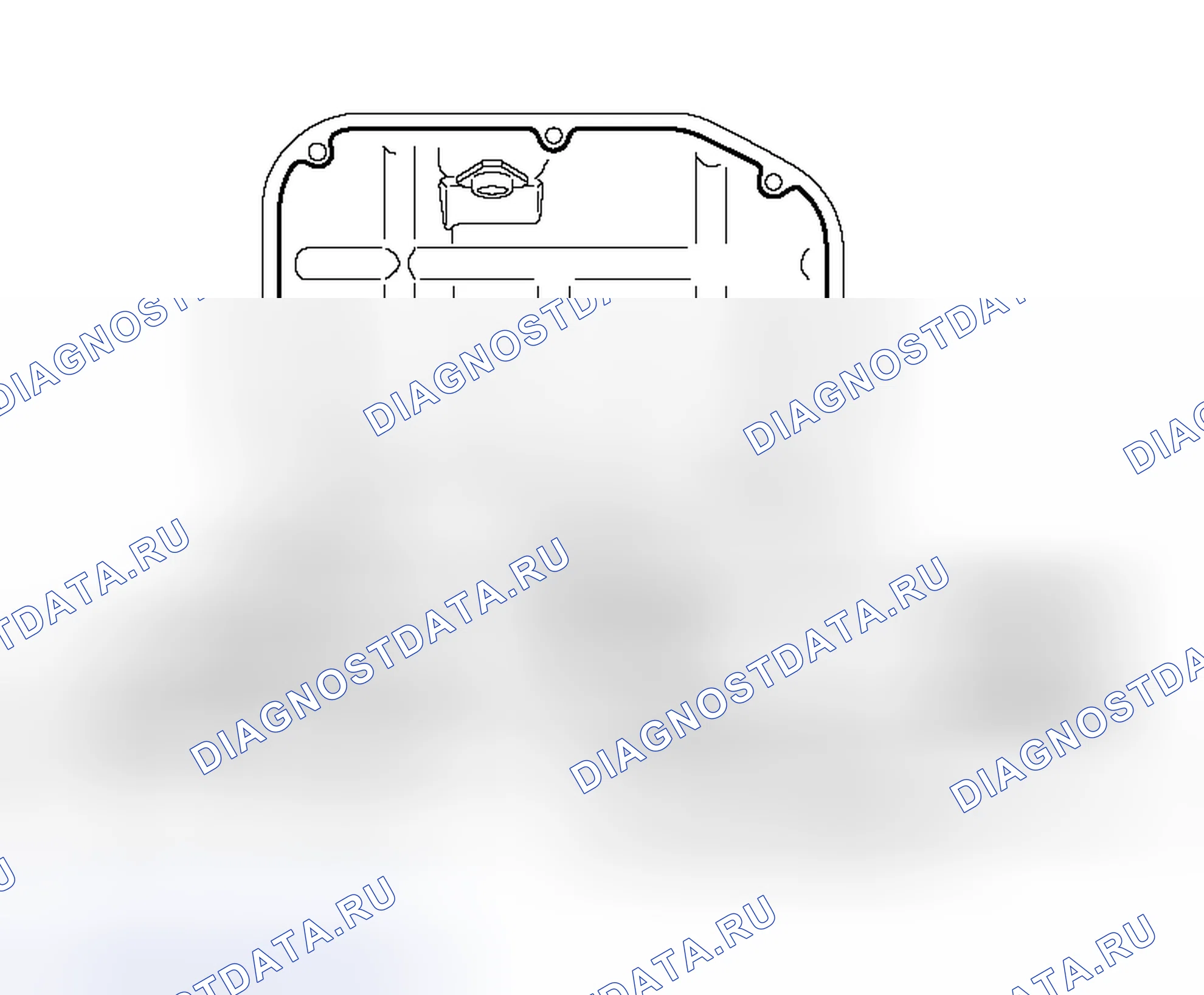 Рис. 5: > > B < < УСТАНОВКА НИЖНЕГО МАСЛЯНОГО ПОДДОНА ДВИГАТЕЛЯ. Mitsubishi Endeavor I