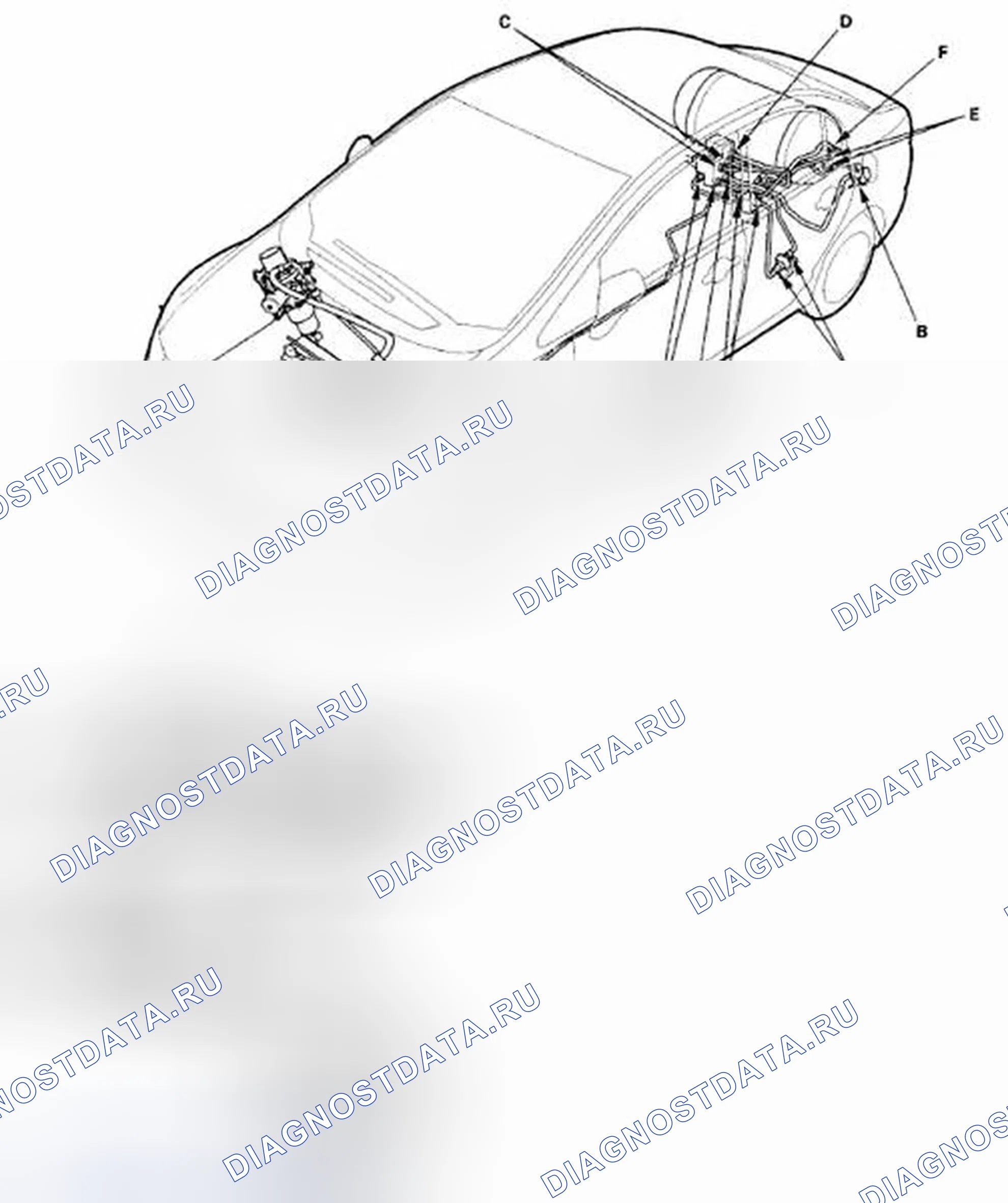 Рис. 1086: Проверка топливопровода. Honda Civic VIII