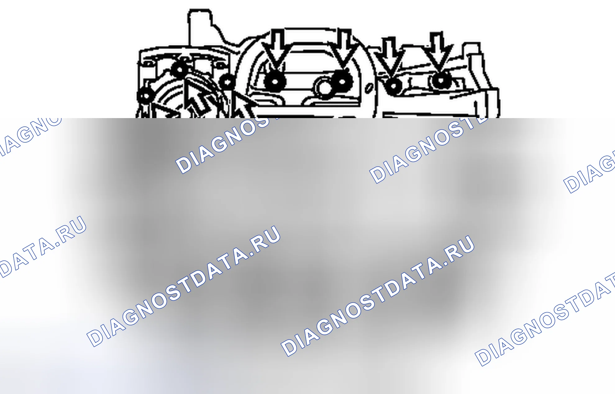 Рис. 1360. Toyota Highlander II рестайлинг