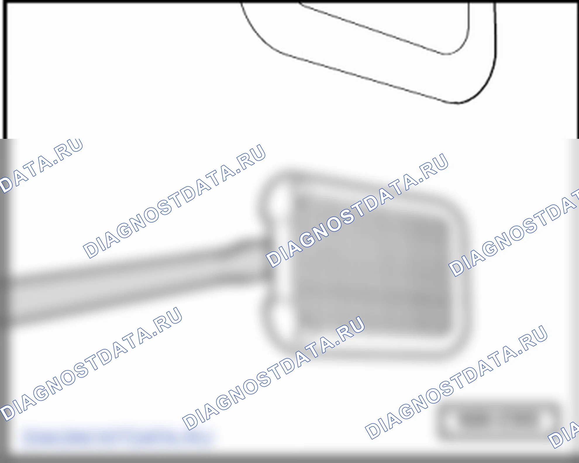 Плафоны и выключатели в багажнике. Volkswagen Phaeton I