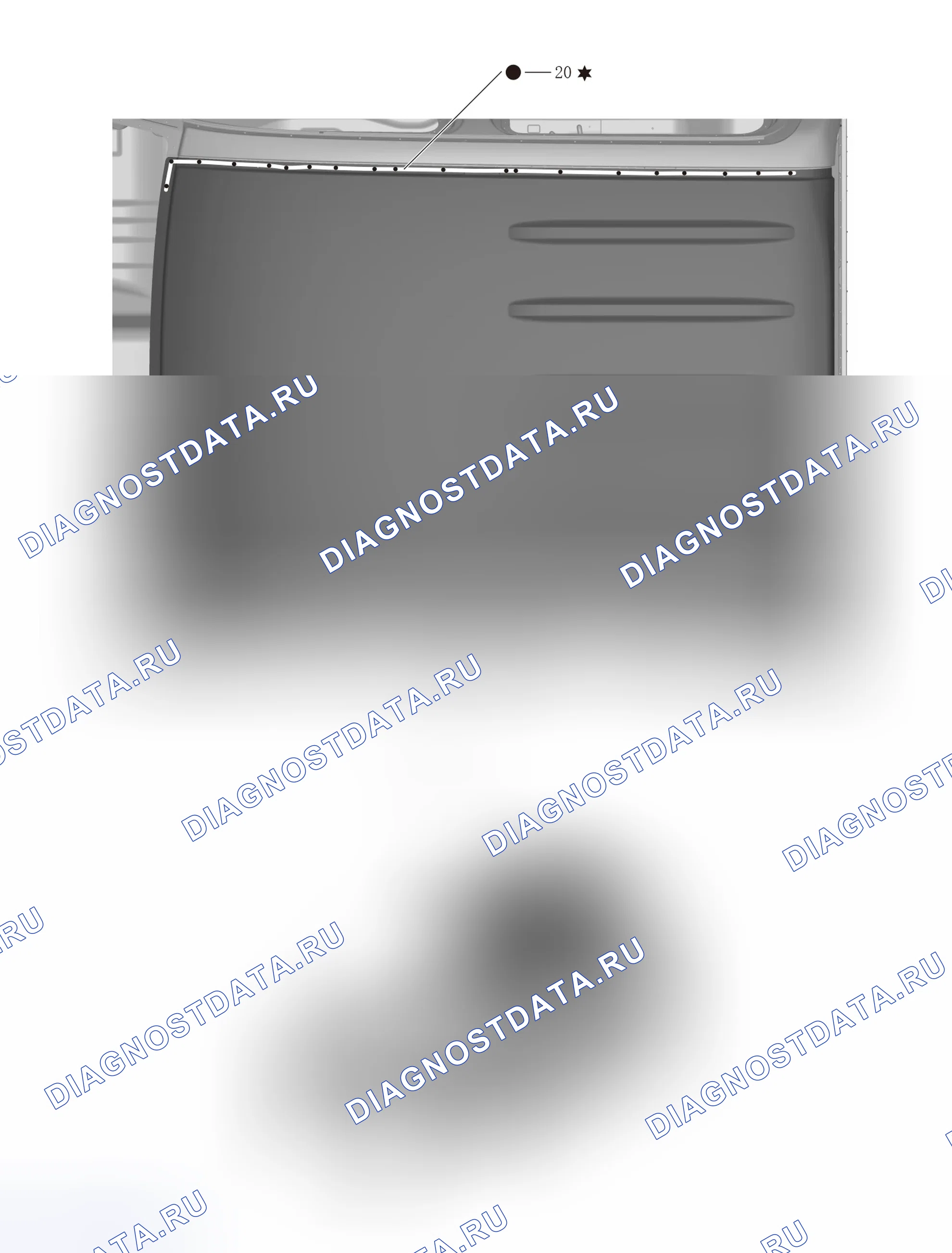 Узел верхней крышки — Great Wall Wingle-7. Great-Wall Wingle 7 I