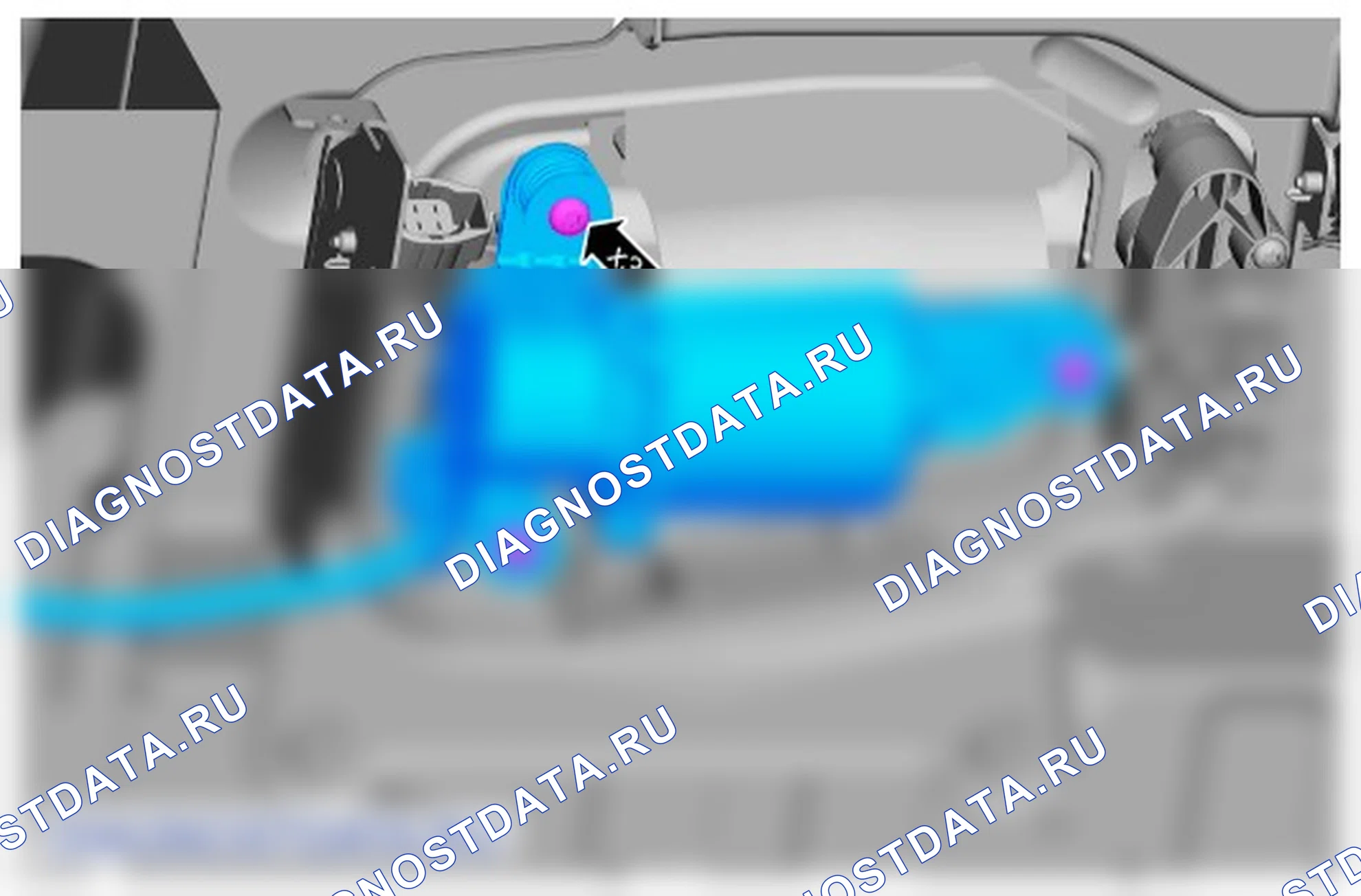 Как снять и установить компрессор пневматической подвески. Ford Transit Custom I