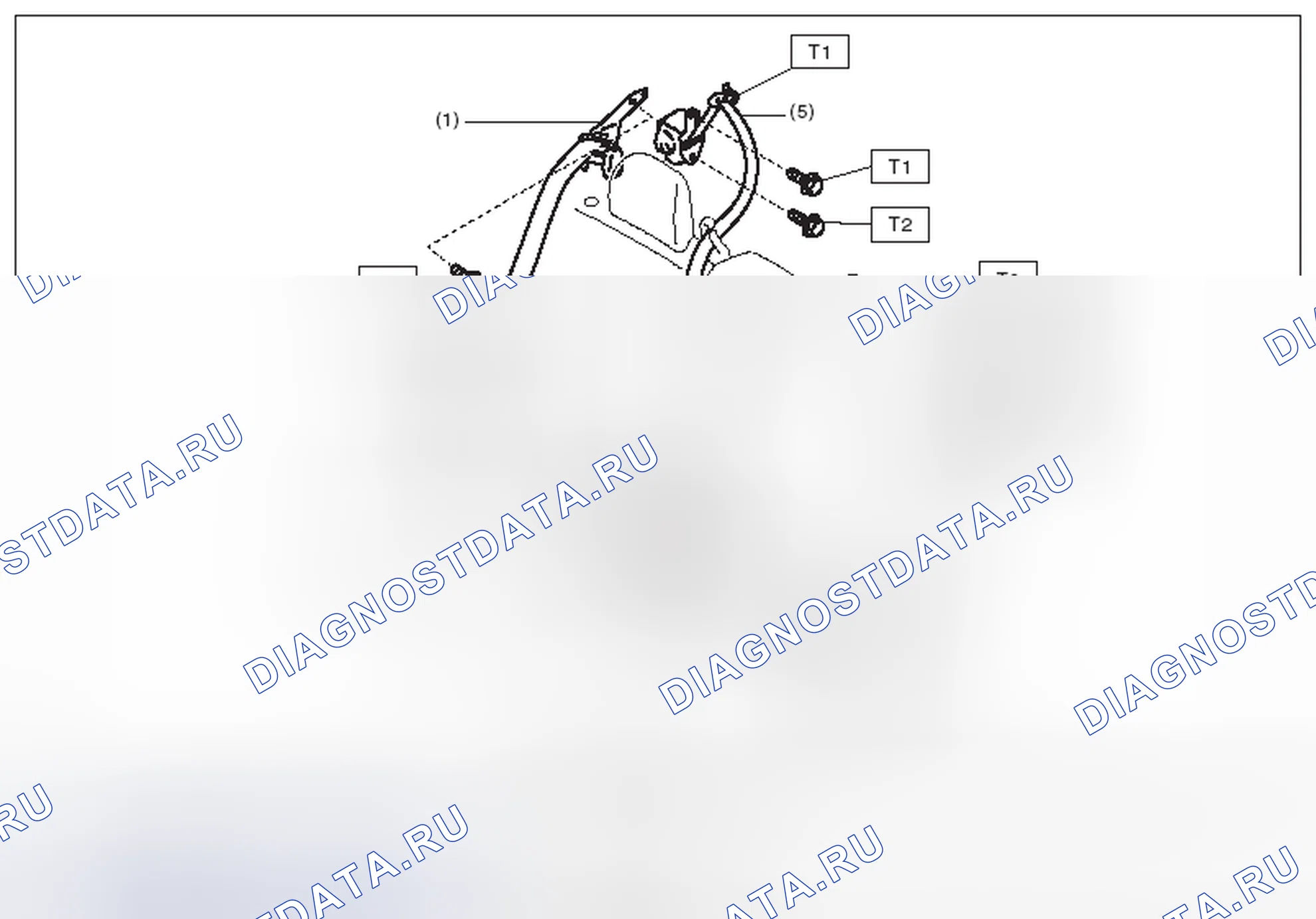 Рис. 9: ЗАДНИЙ РЕМЕНЬ БЕЗОПАСНОСТИ (МОДЕЛЬ С 5 ДВЕРЯМИ). Subaru Impreza WRX GE рестайлинг