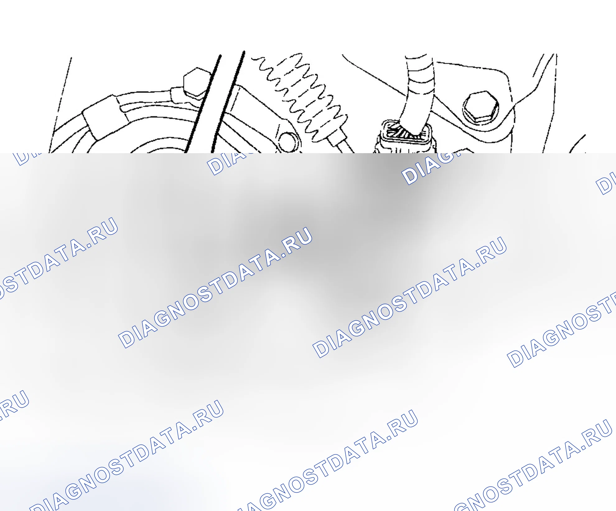 Рис. 180: РАСПОЛОЖЕНИЕ КОМПОНЕНТОВ. Hyundai Tiburon II рестайлинг