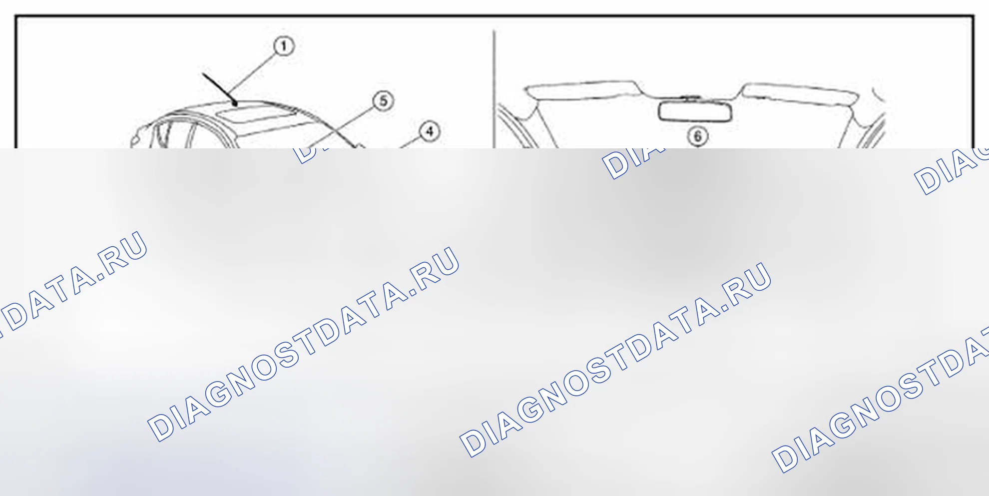 Рис. 102: Расположение компонентов. Audi RS6 C8