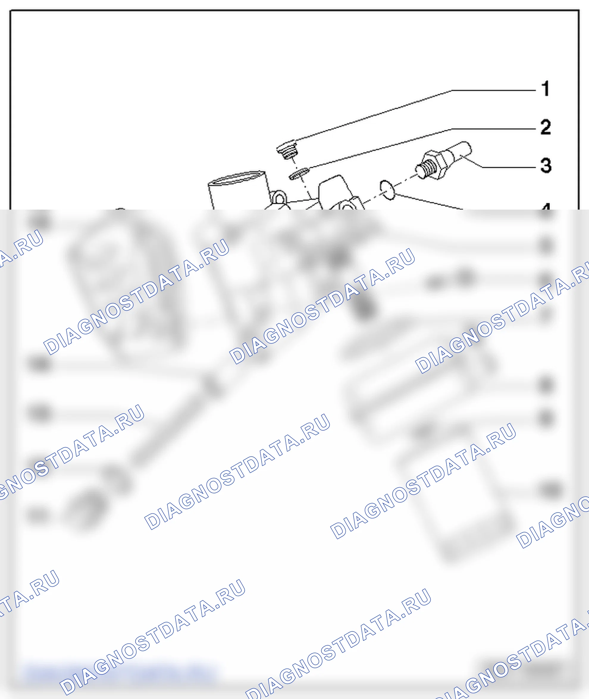 Детали смазочной системы. Volkswagen Touran I