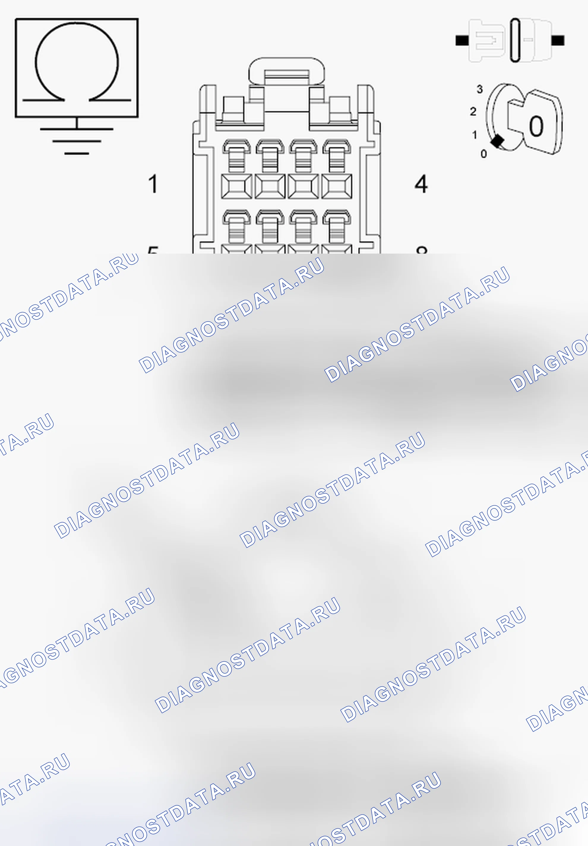 Рис. 60: ДИАГНОСТИЧЕСКИЙ ТЕСТ. Dodge Grand Caravan V