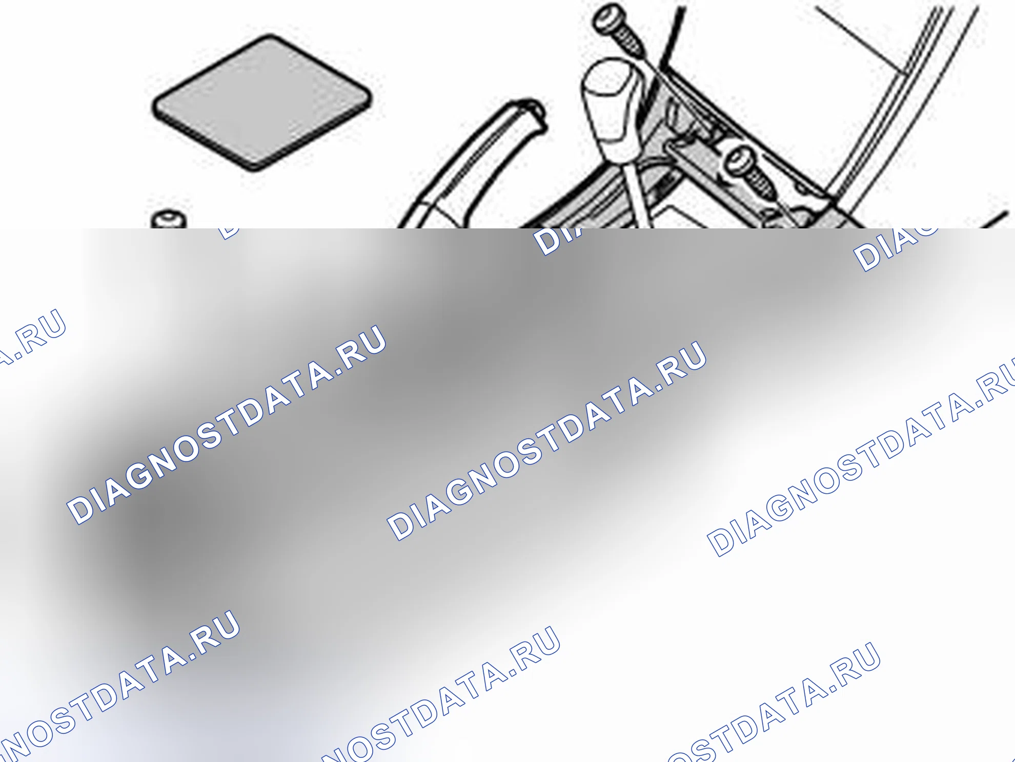 Рис. 419: Установка трубки. Volvo V70 II
