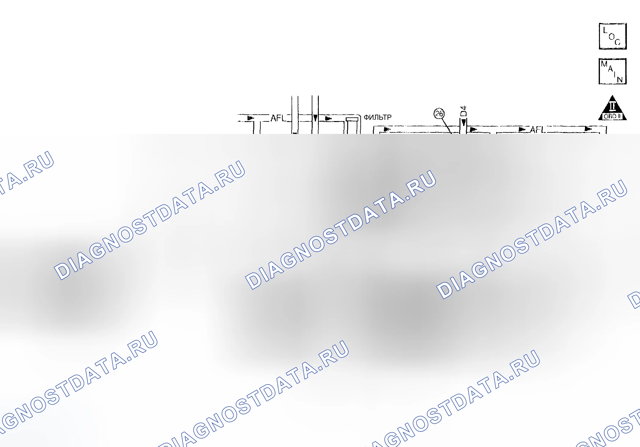 Рис. 342: расшифровка кода ошибки P0757 (5.3L): 2-3 соленоида переключения передач (SS) Производительность клапана - нет третьей или четвертой передачи. Chevrolet TrailBlazer I