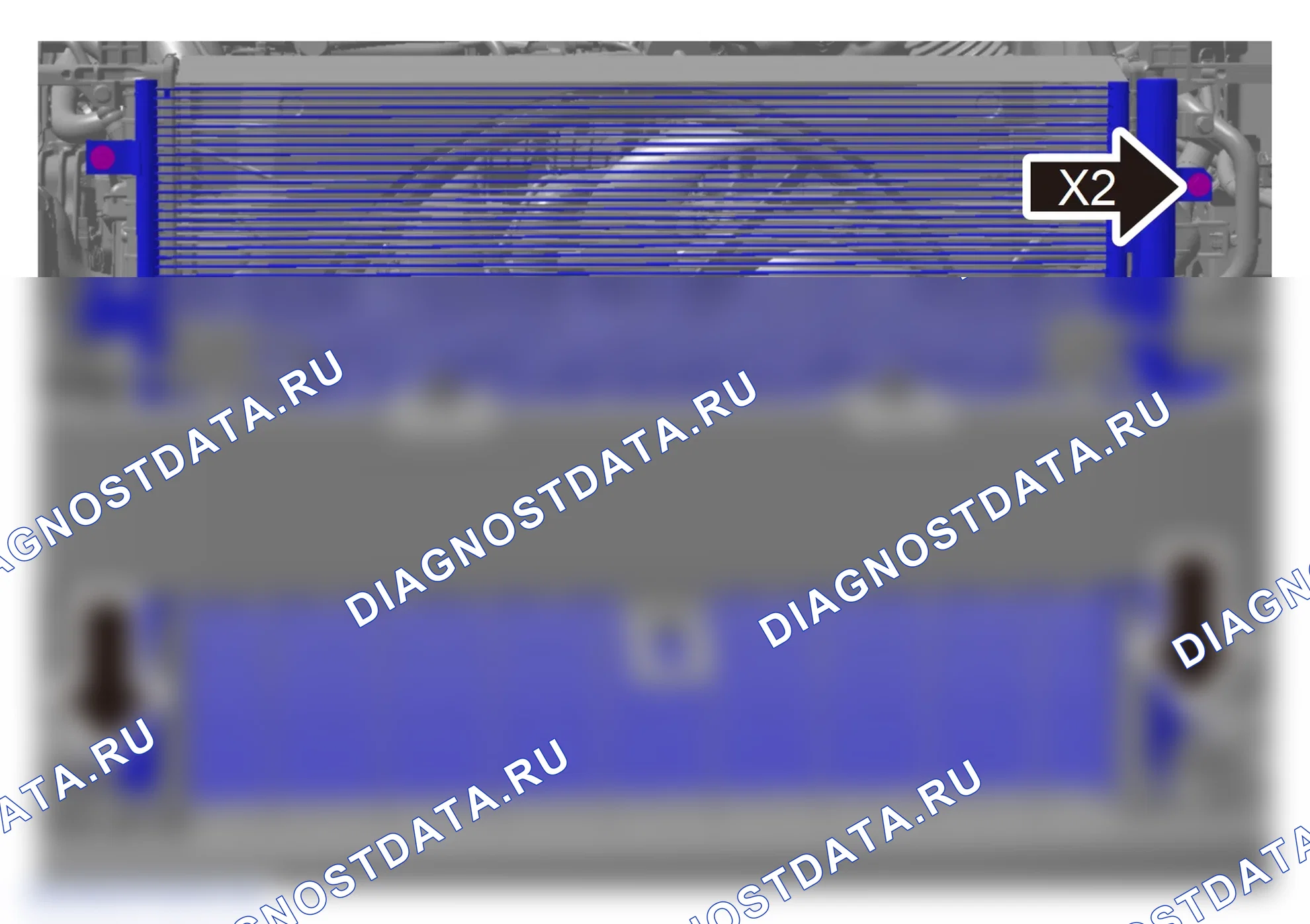 Как снять и установить конденсатор кондиционера — Wey V8X. Wey V8X I