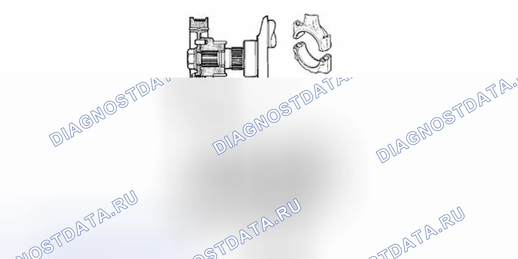 Рис. 560: КОЛЕНЧАТЫЙ ВАЛ. Volvo S40 II рестайлинг