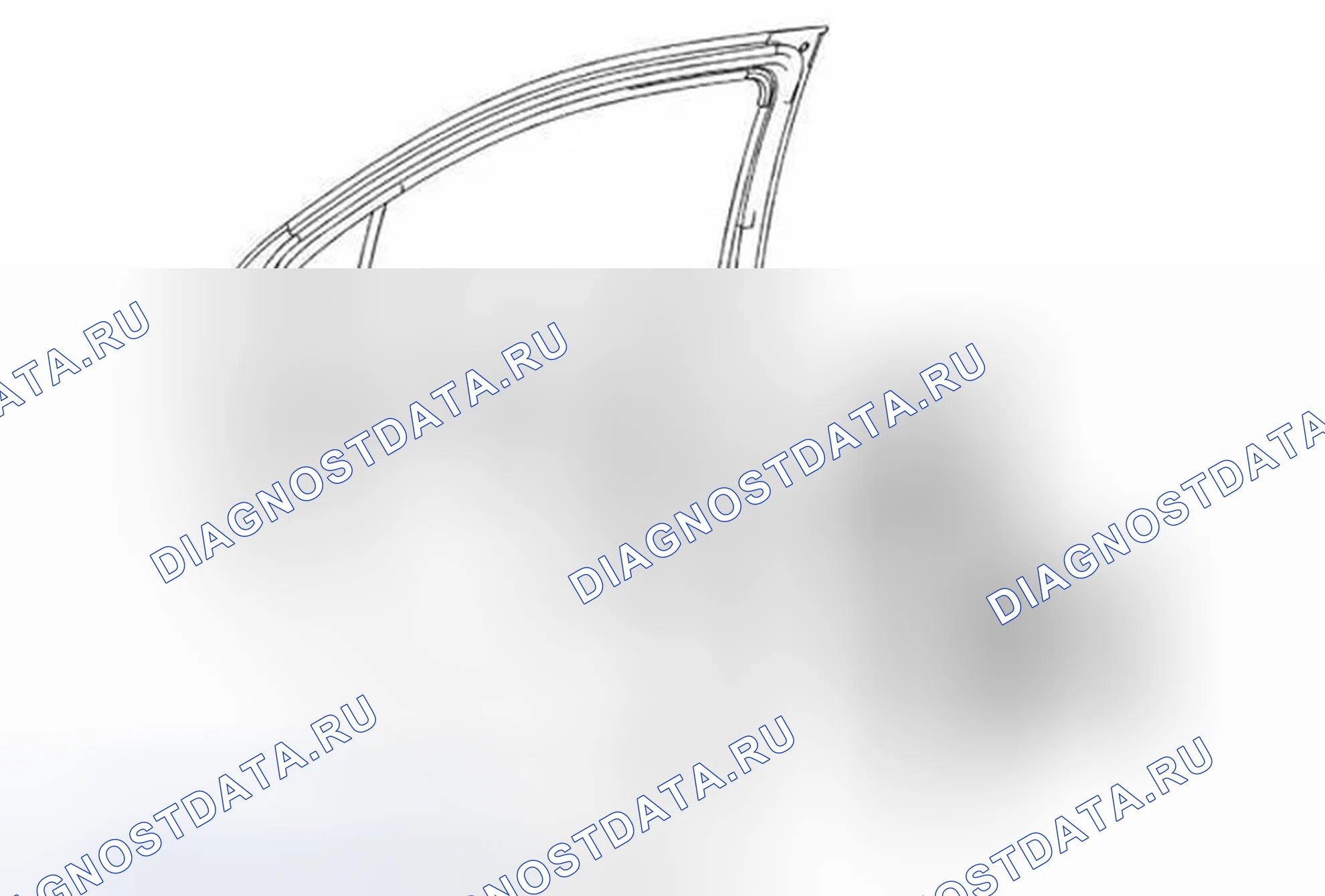 Рис. 17: Замена двигателя регулятора заднего бокового окна двери. Chevrolet Sonic I