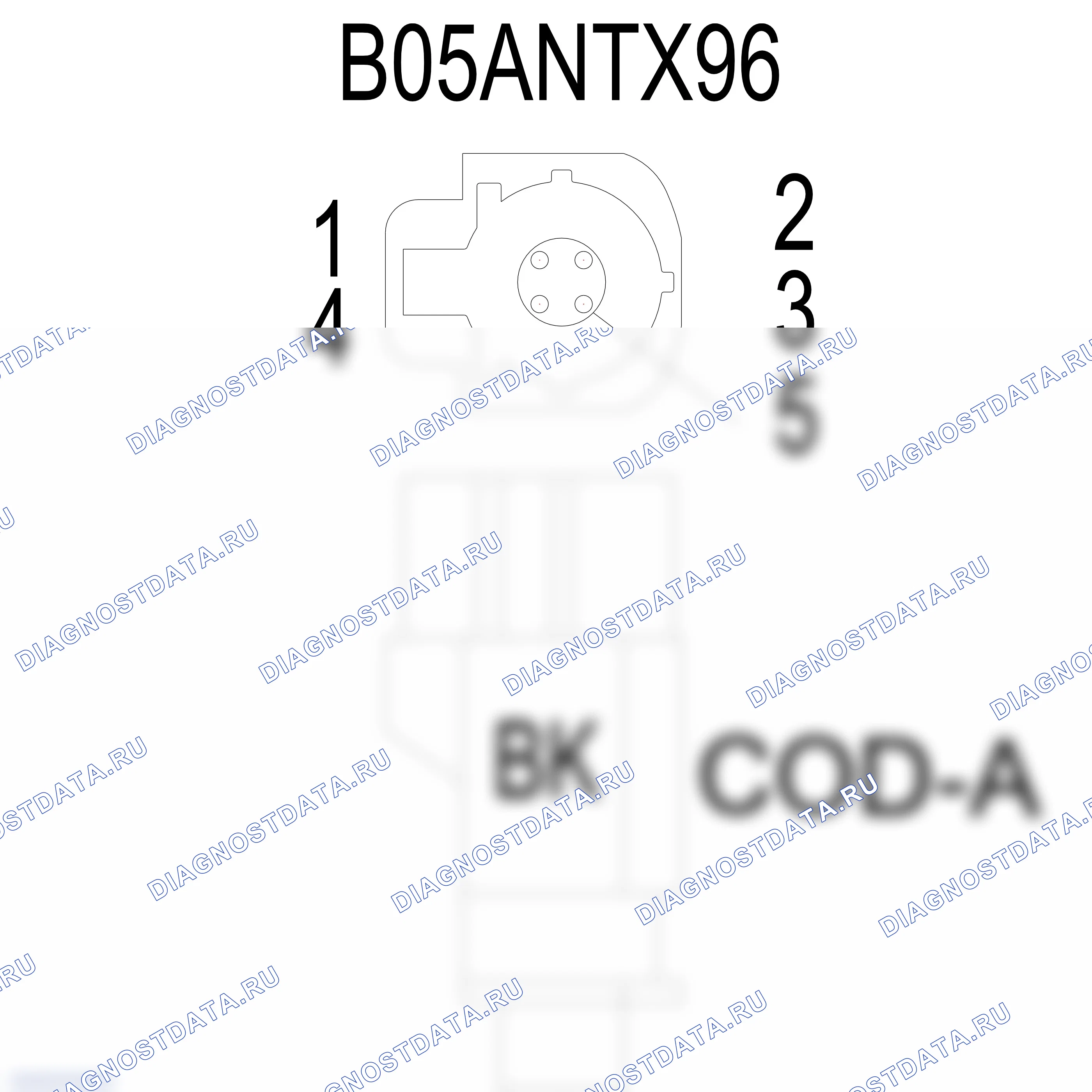 Распиновка разъёма 4E0 035 750 — внешний вид и расположение контактов. Porsche 718 Cayman 982