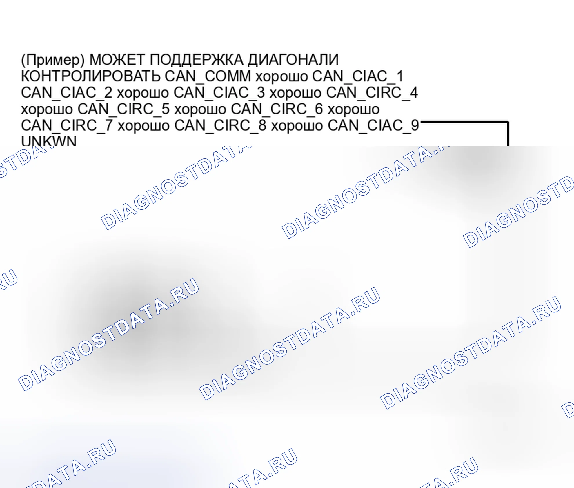Рис. 60: ОПИСАНИЕ ЭКРАНА " CAN DIAG SUPPORT Mntr " БЛОКА УПРАВЛЕНИЯ ДИСПЛЕЕМ. Honda Integra I