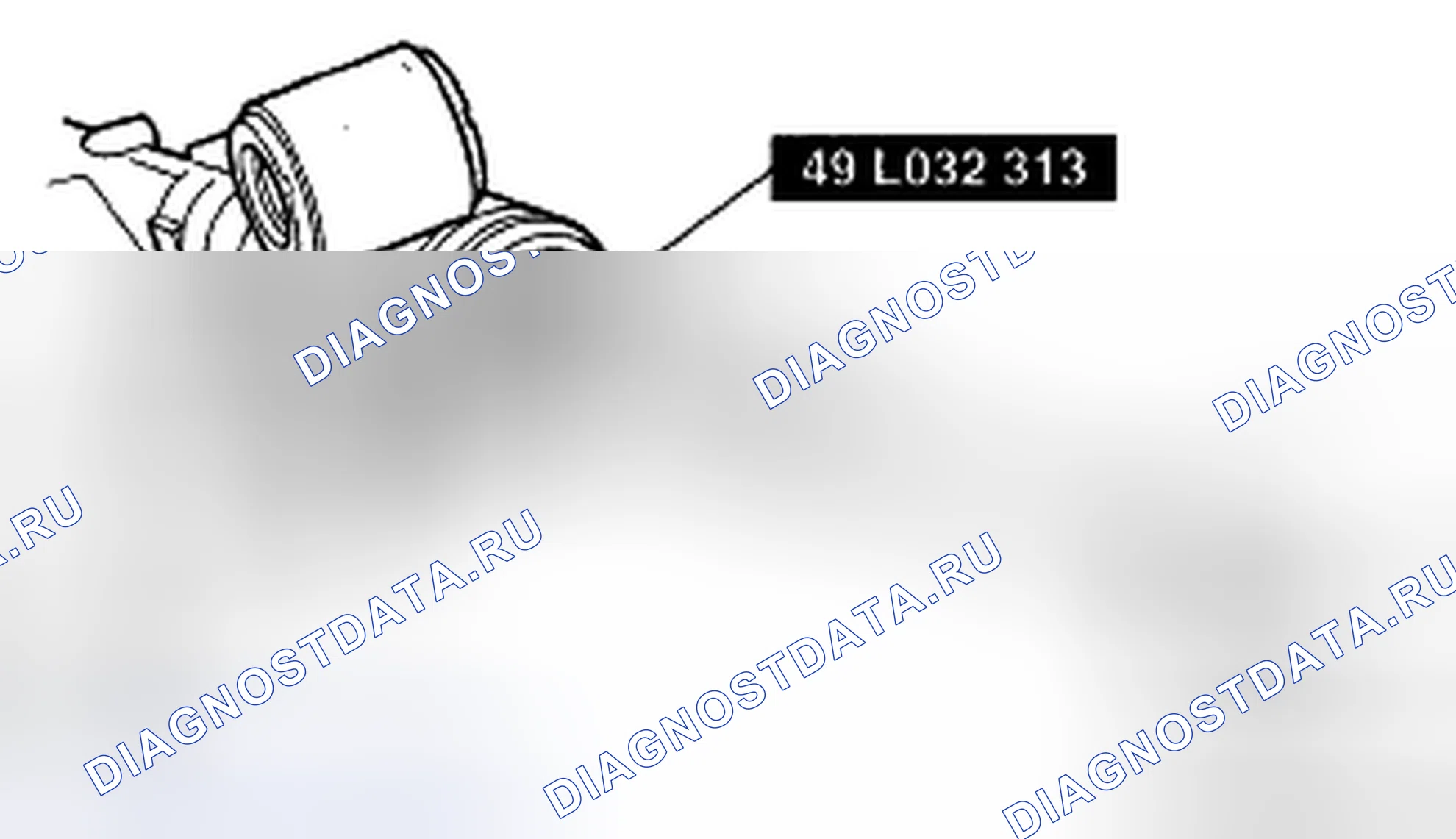 Рис. 34: Примечание по сборке держателя. Mazda CX-9 I
