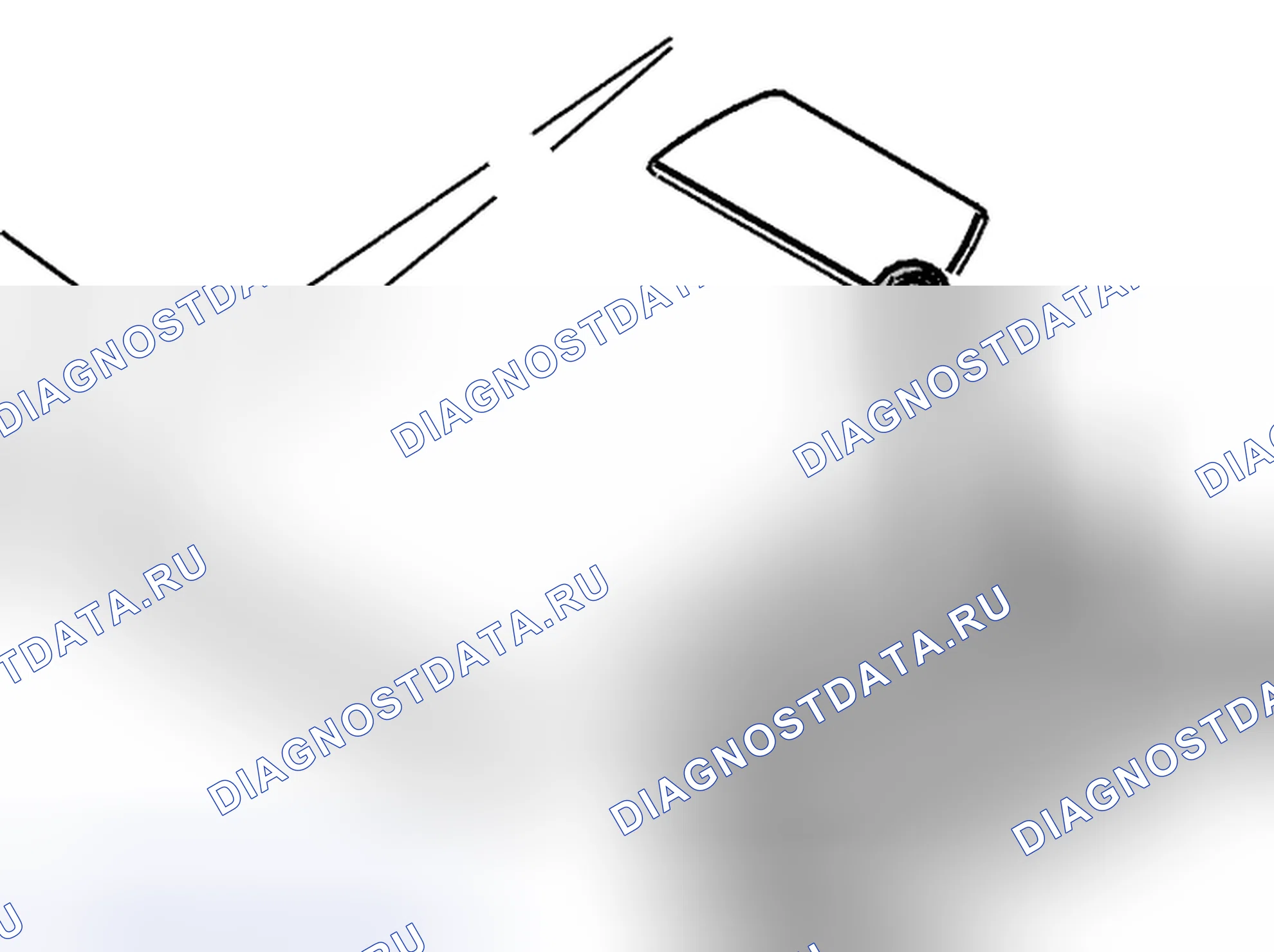 Рис. 48: Тестирование стоп-сигнала. Volvo S80 I