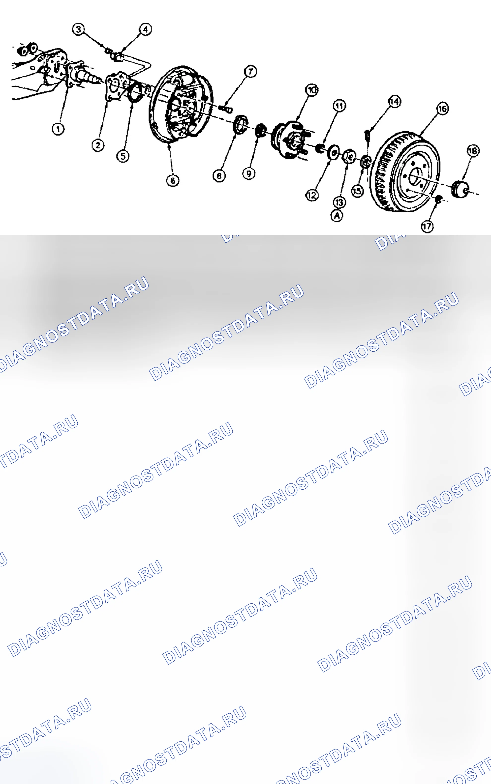 Рис. 9: Демонтаж. Ford Windstar I