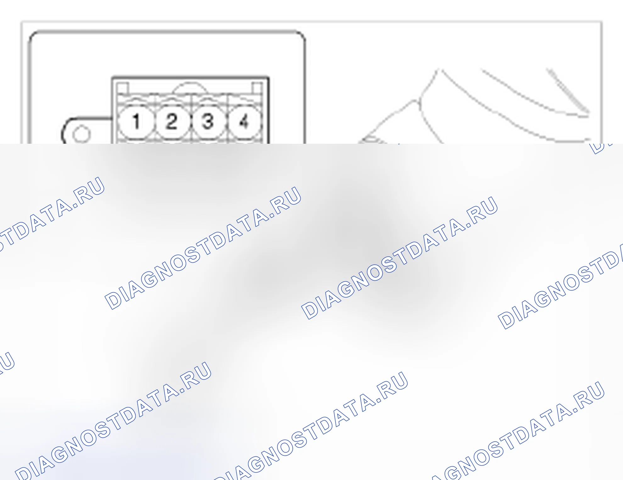 Рис. 150: Проверка зеркала. BMW 6 серия F06/F13/F12