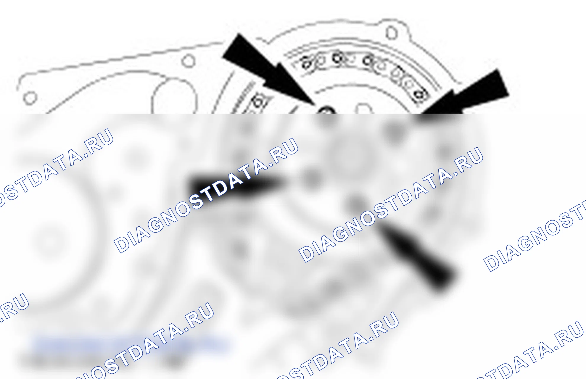 Сборка двигателя. Ford Transit Connect I