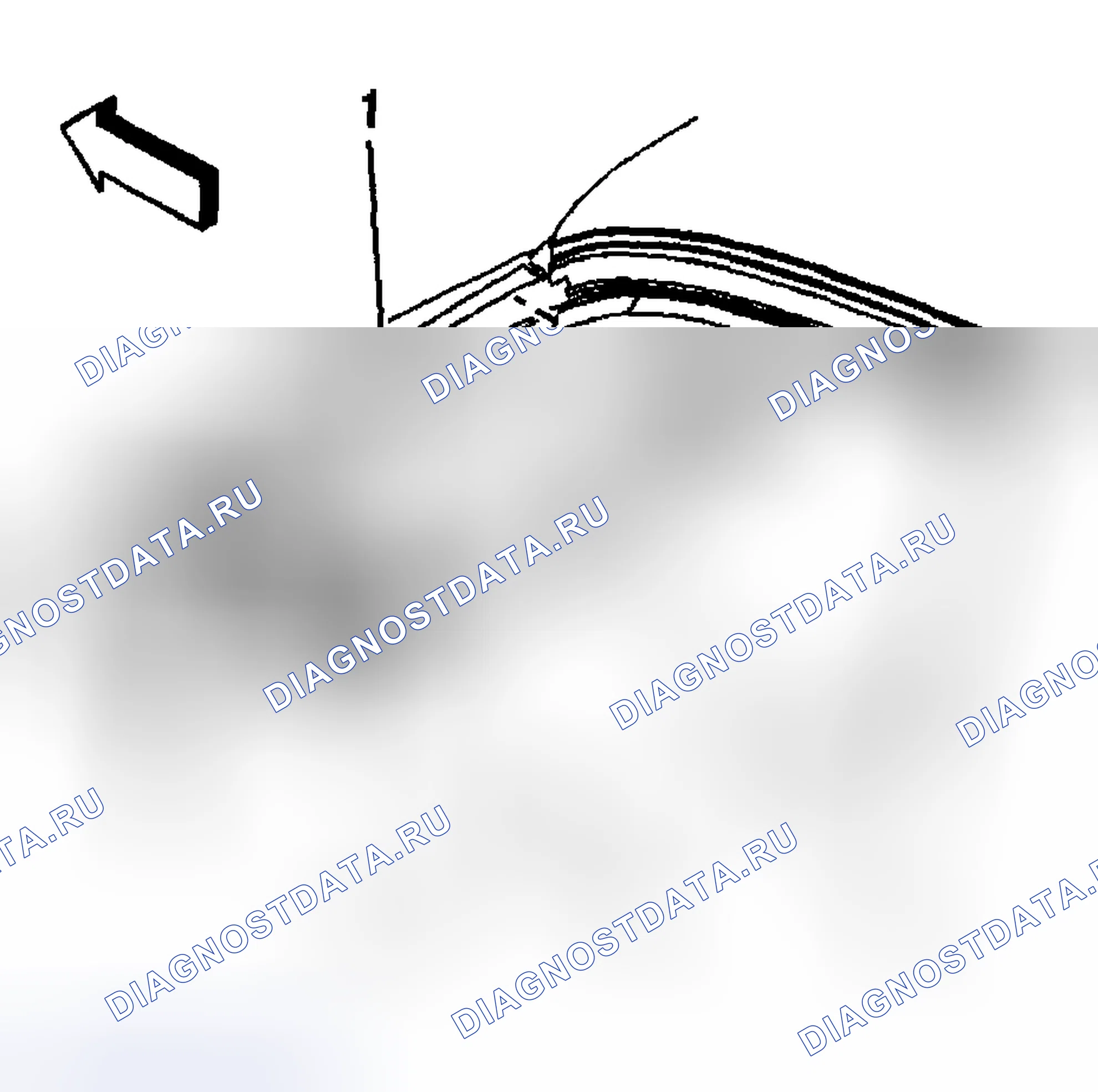 Рис. 11: Порядок демонтажа. GMC Cab & Chassis Sierra 3500 GMT800 early