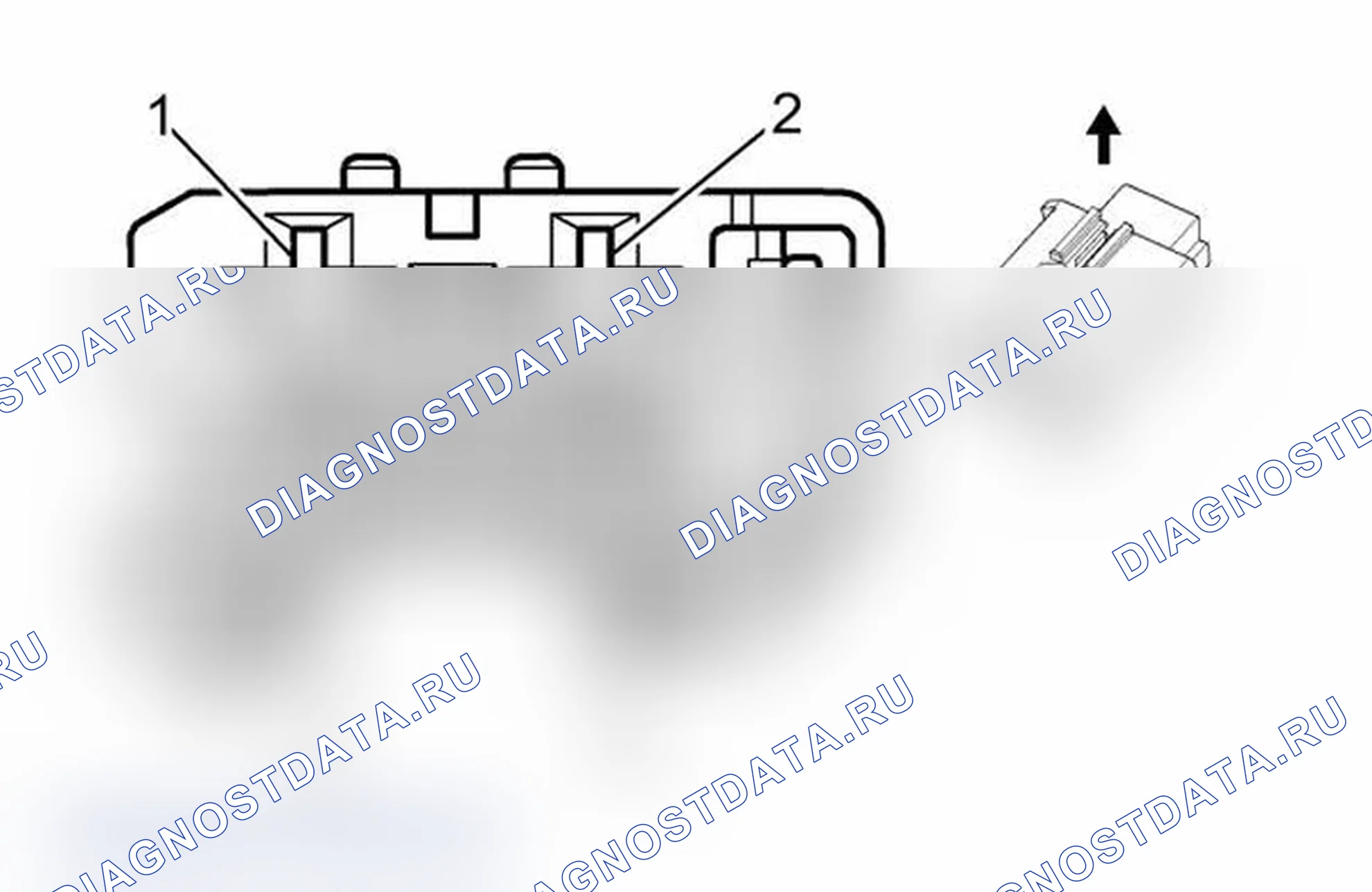 Рис. 405: Двигатель откидного сиденья - водитель (AG3 или AH5). Chevrolet Traverse I