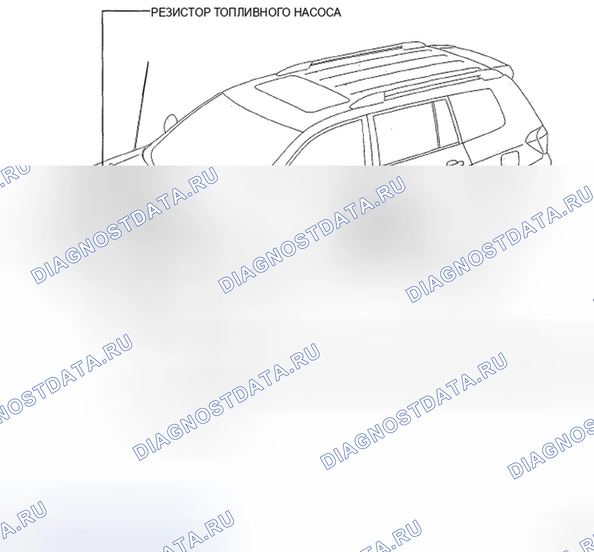 Рис. 17: РАСПОЛОЖЕНИЕ ДЕТАЛЕЙ. Toyota Highlander II